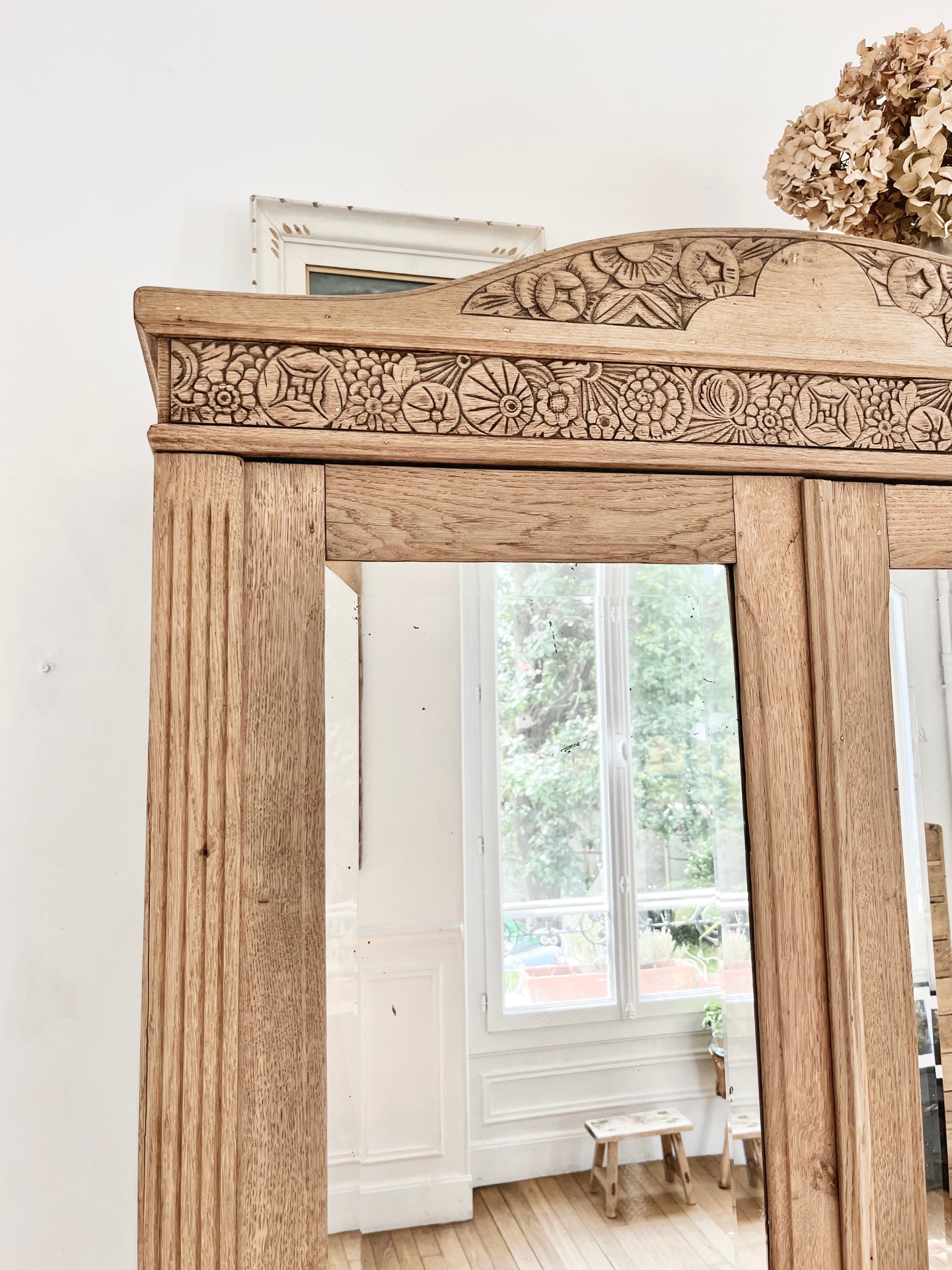 Armoire Art Déco double miroir