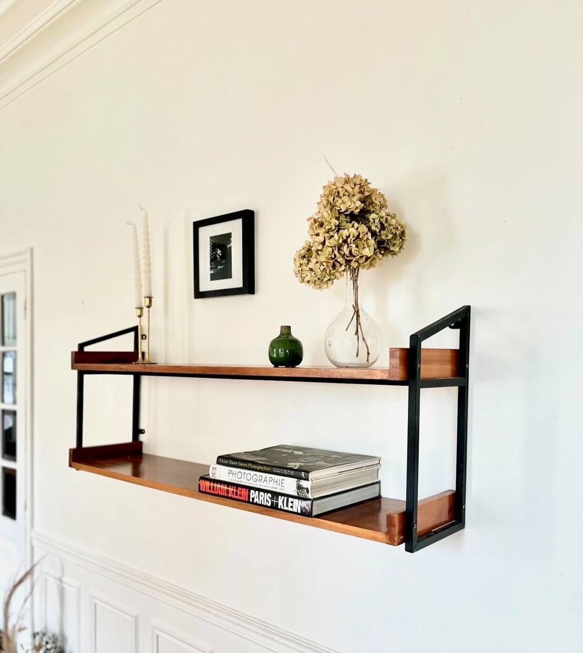 Etagères palissandre années 50 