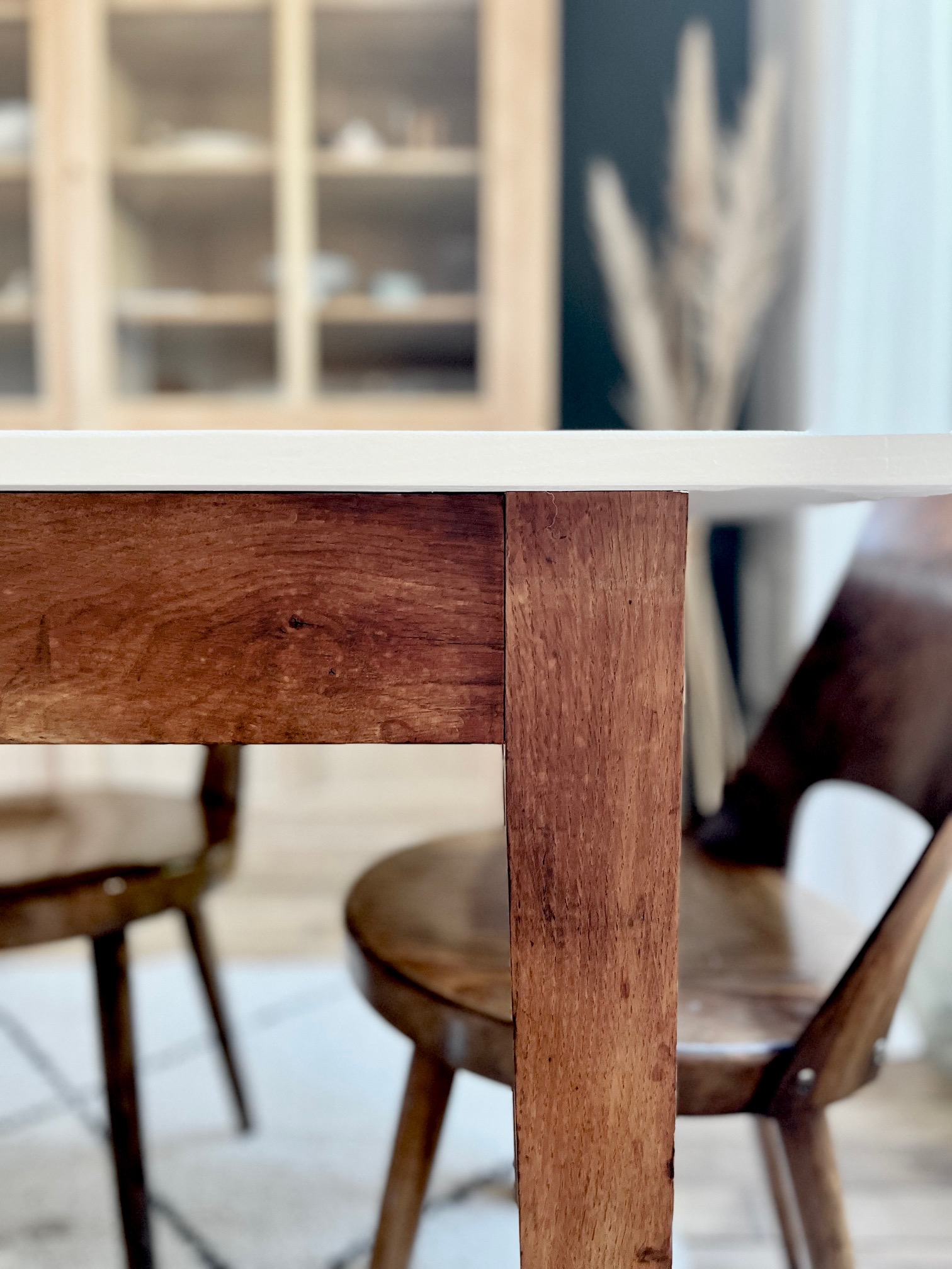 Table à manger vintage design