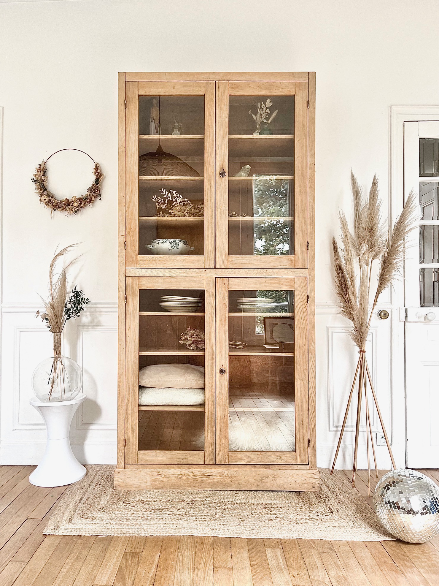 Armoire vitrée vintage