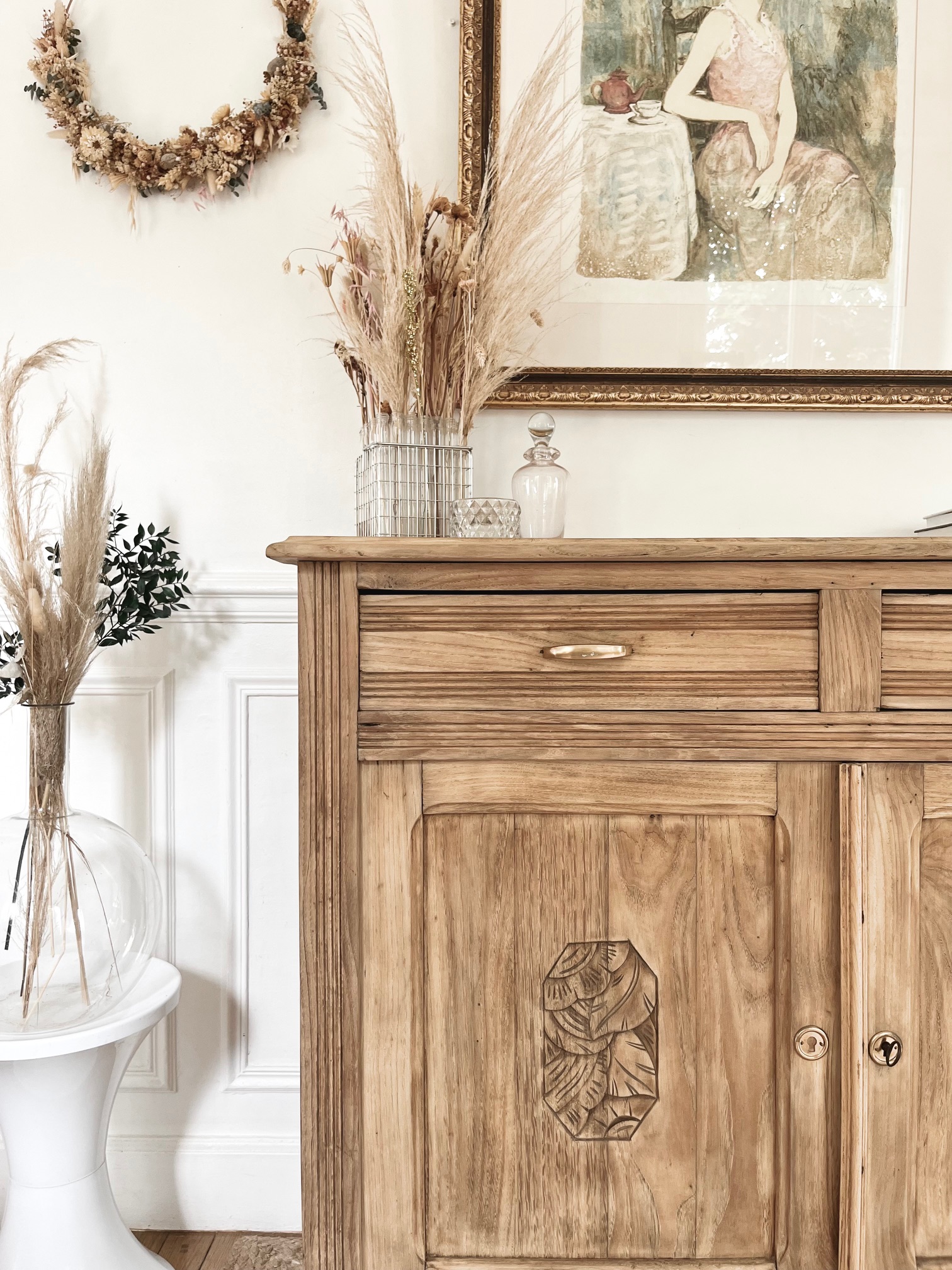 Buffet Art déco en chataigner