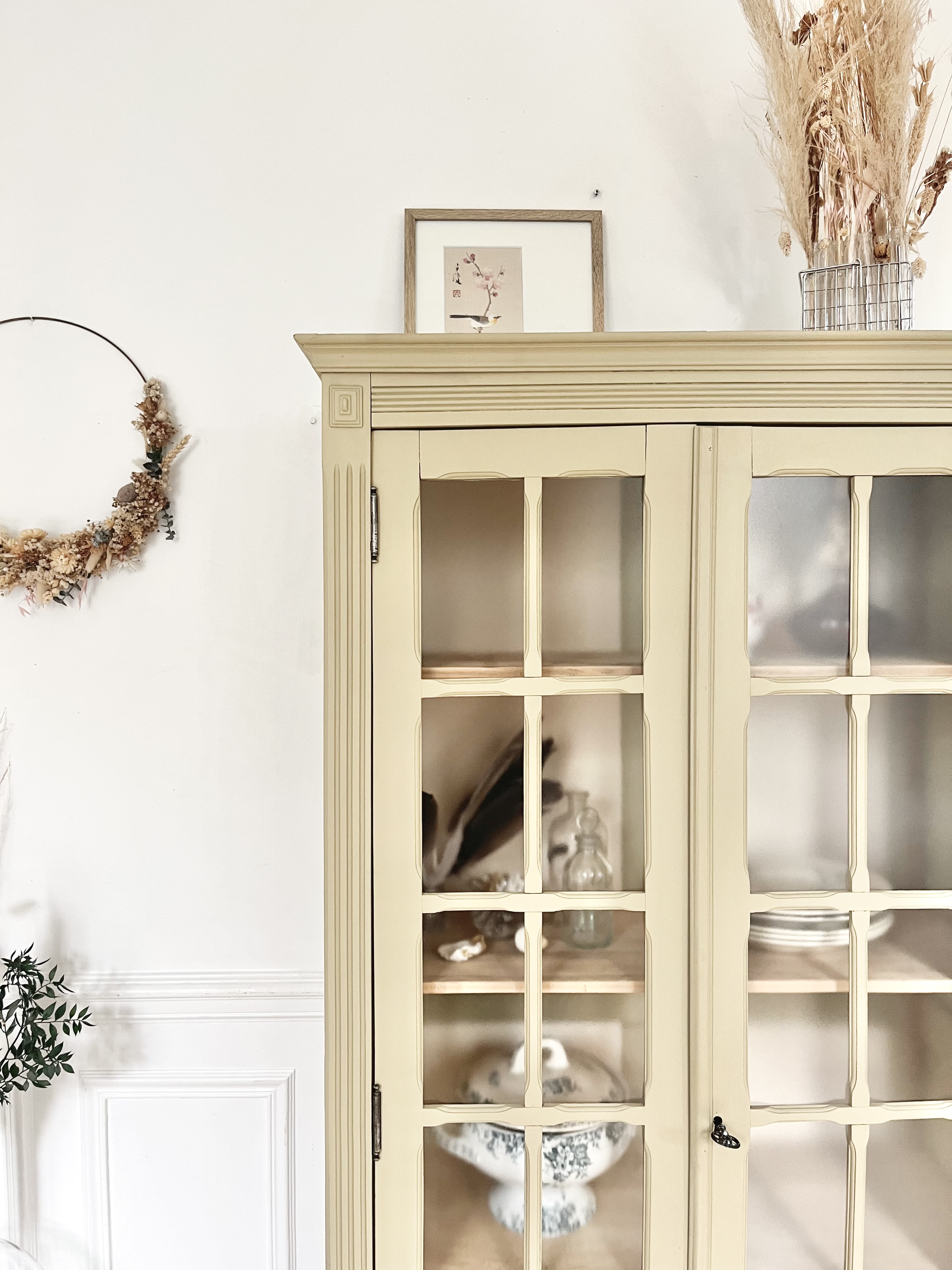 Armoire parisienne vitrée 