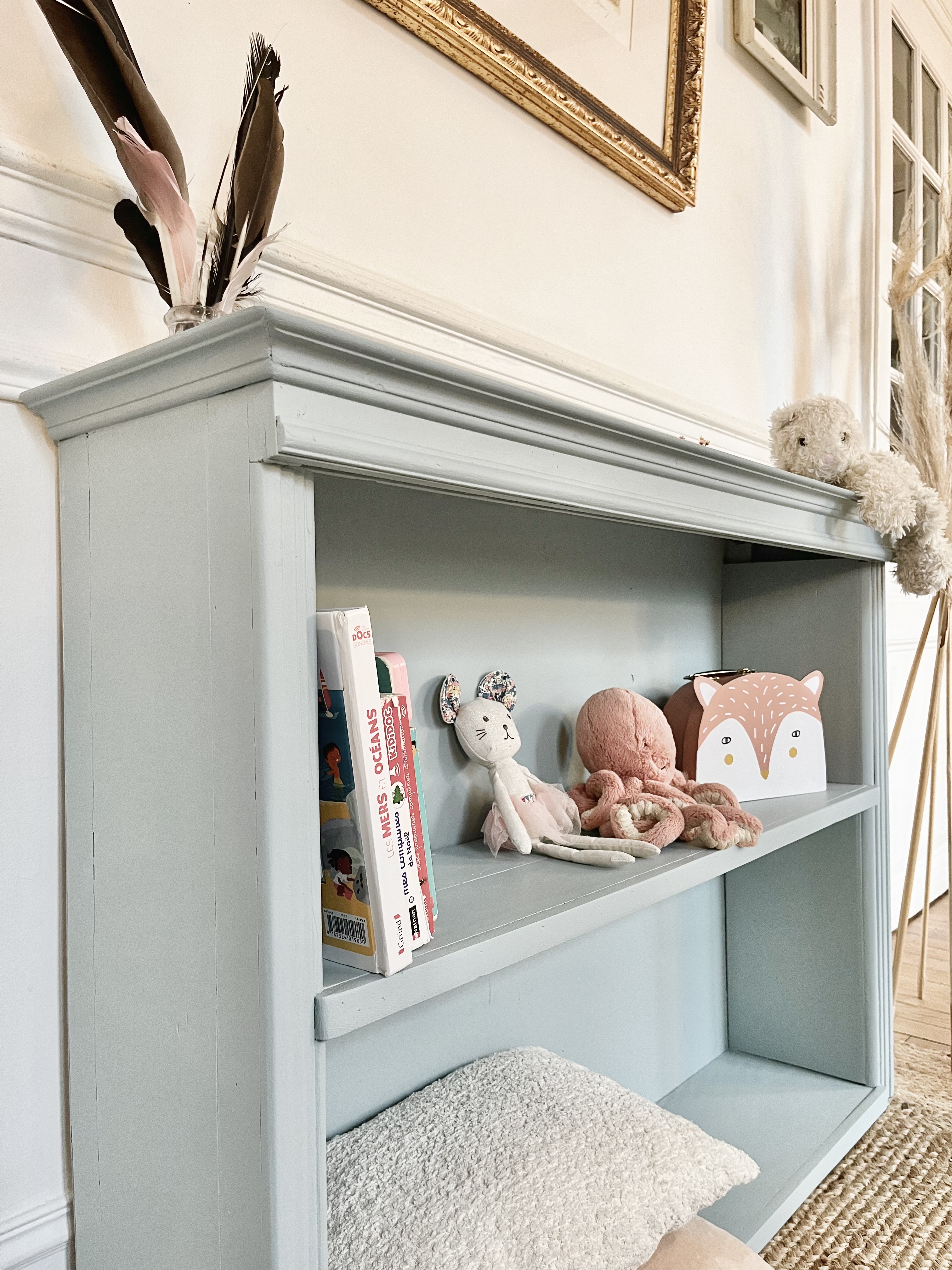 Bibliothèque basse ancienne 