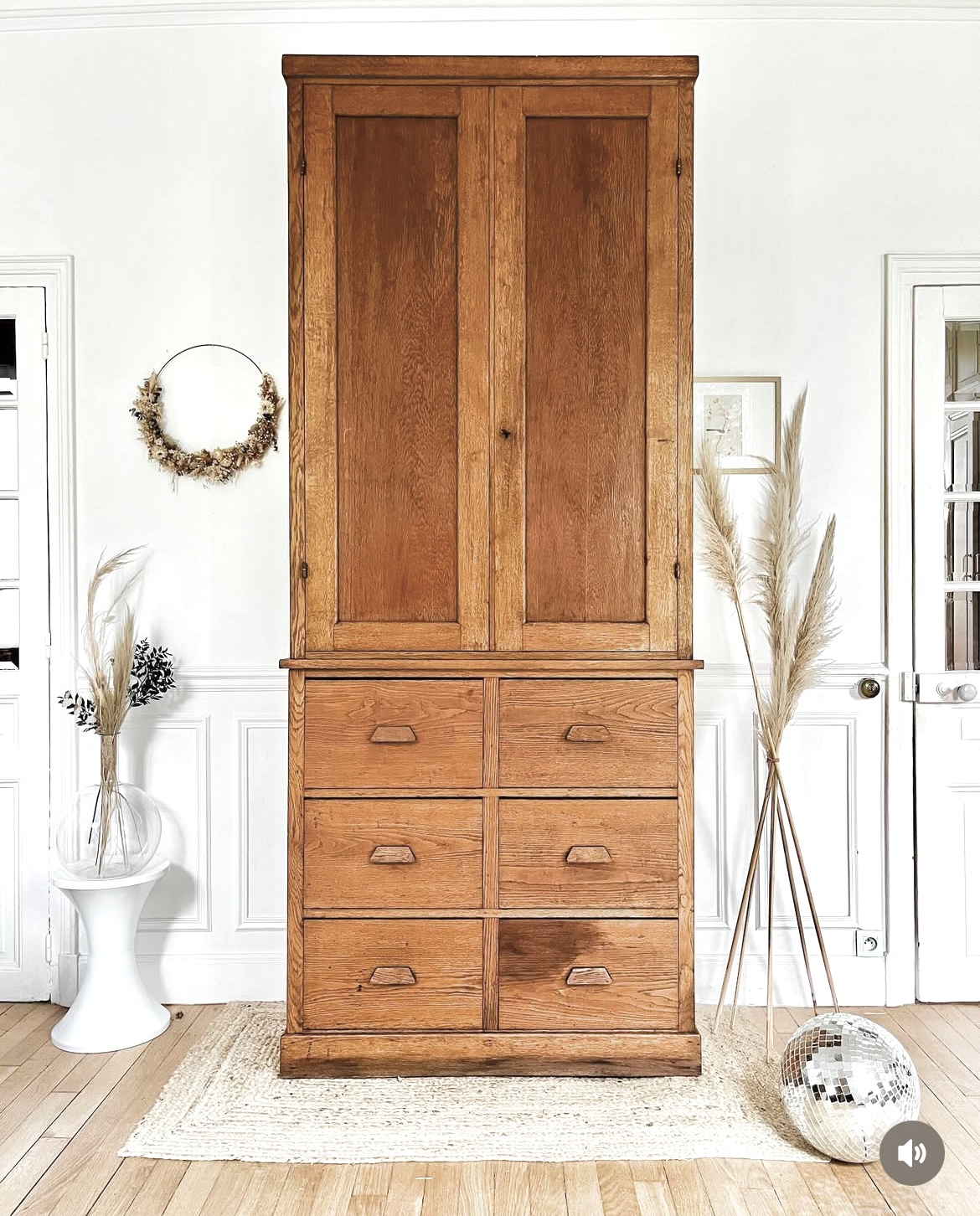 Meuble de métier 1900