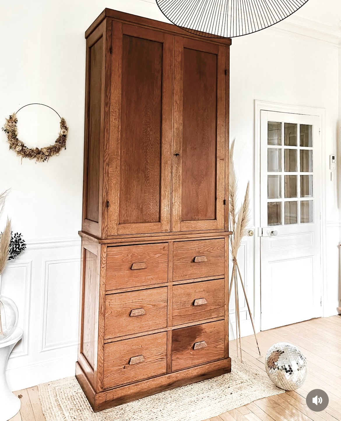 Meuble de métier 1900 