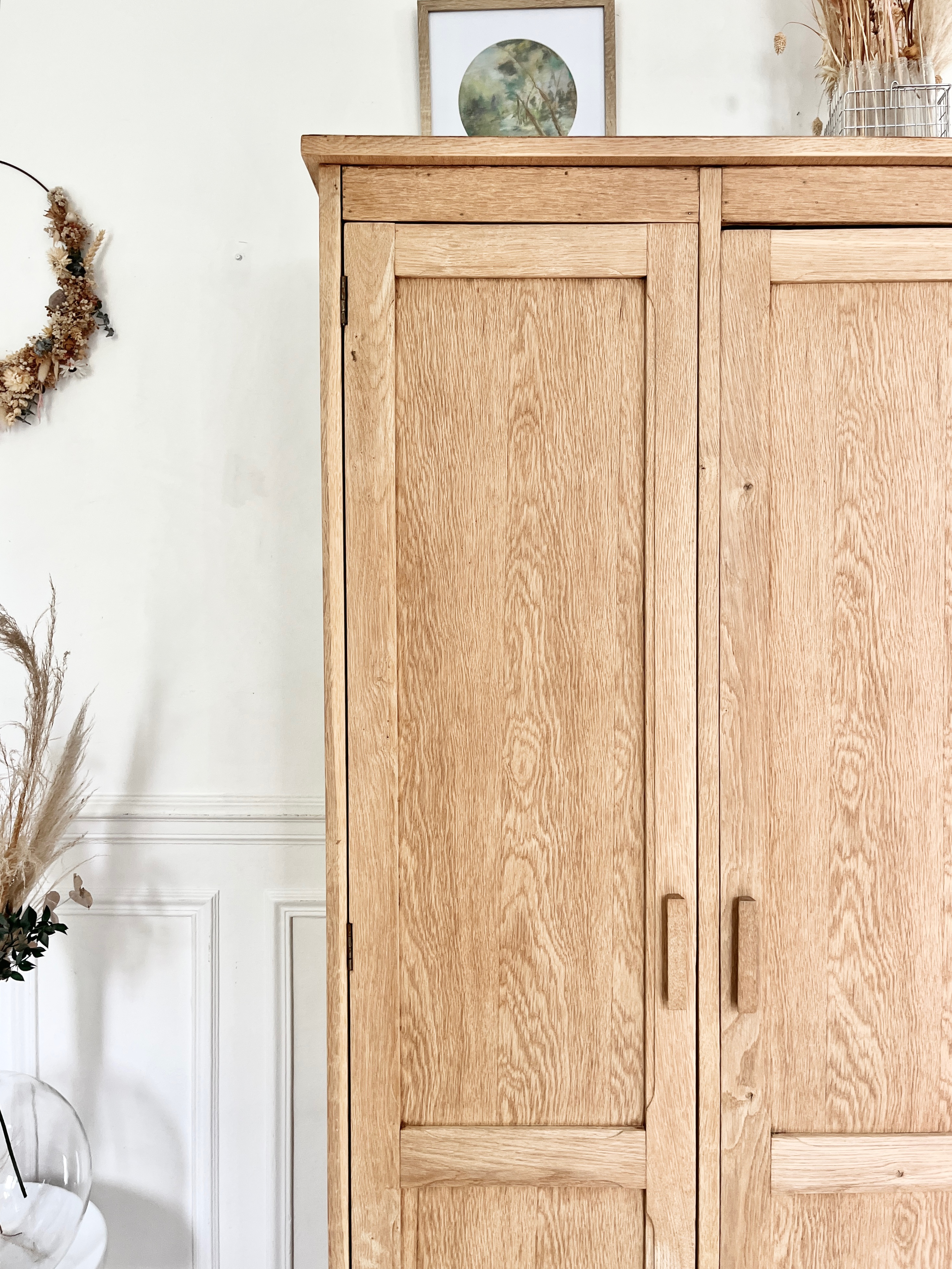 Meuble à classeur début 20eme en chêne 