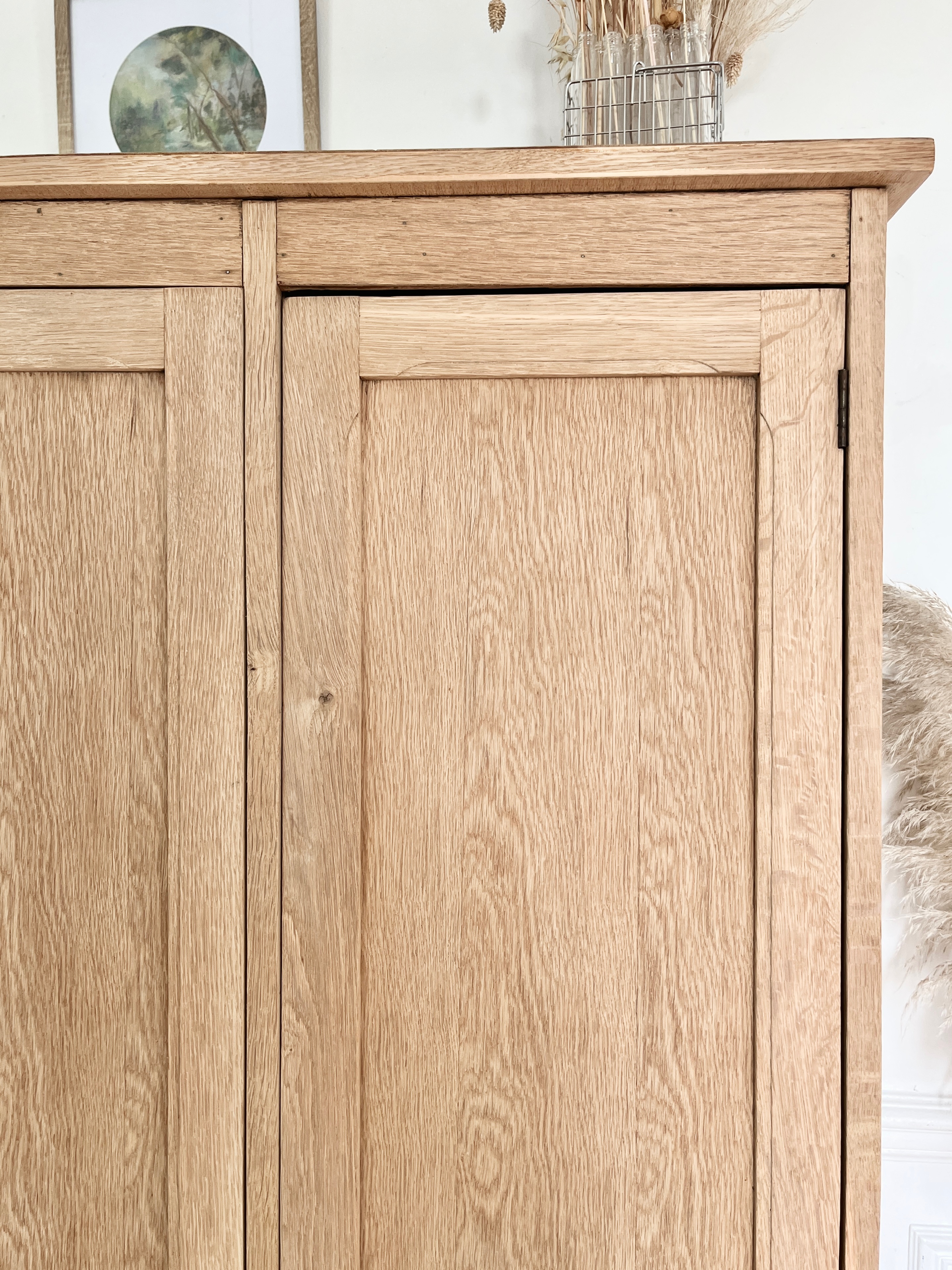 Meuble à classeur début 20eme en chêne 