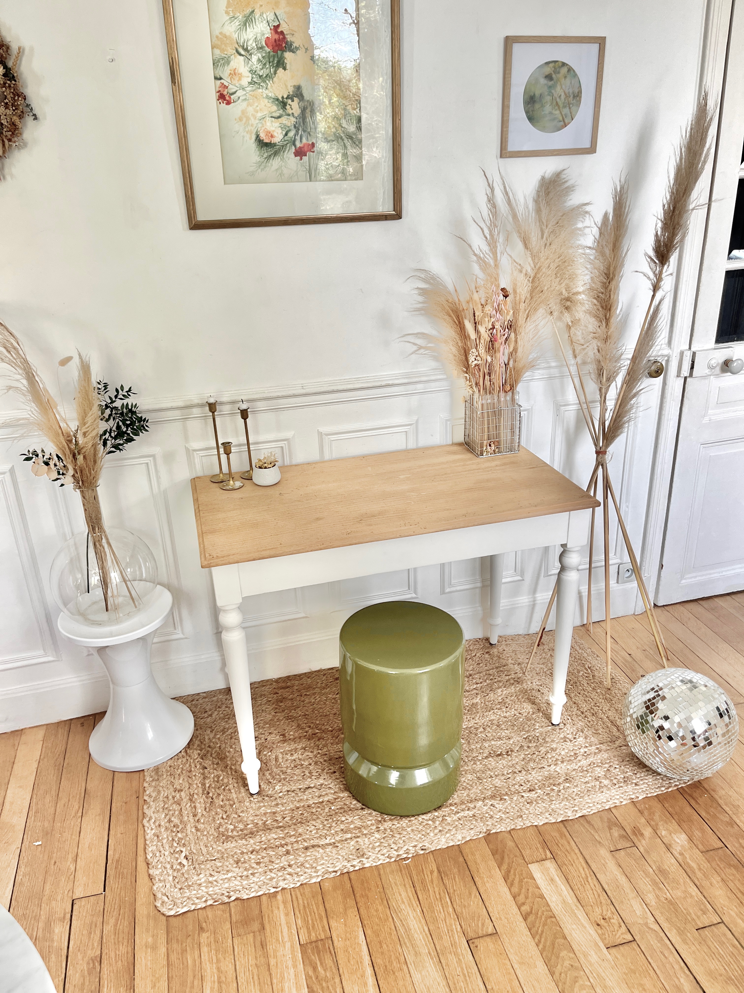 Table de ferme ou petit bureau 
