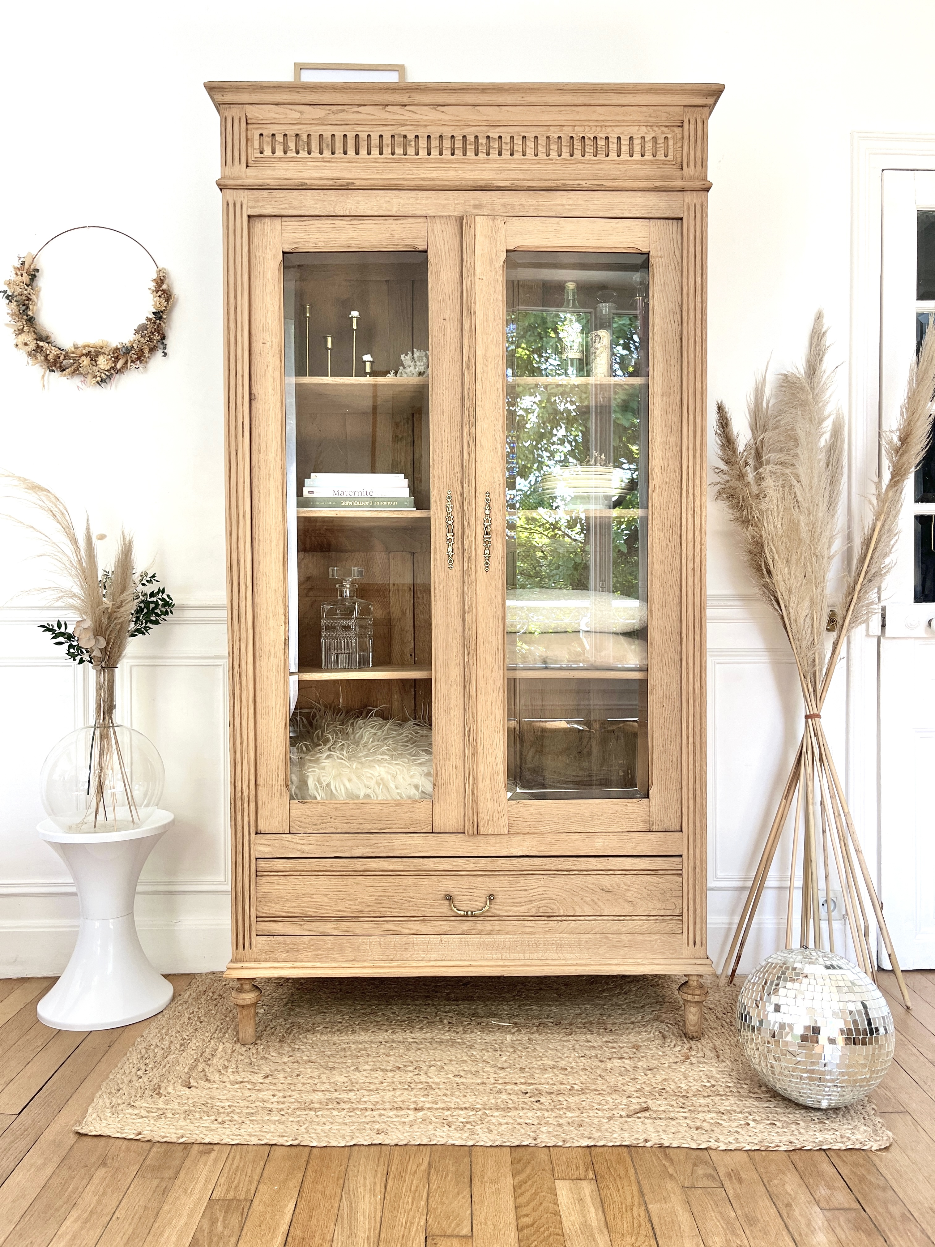 Armoire chêne massif 19ème