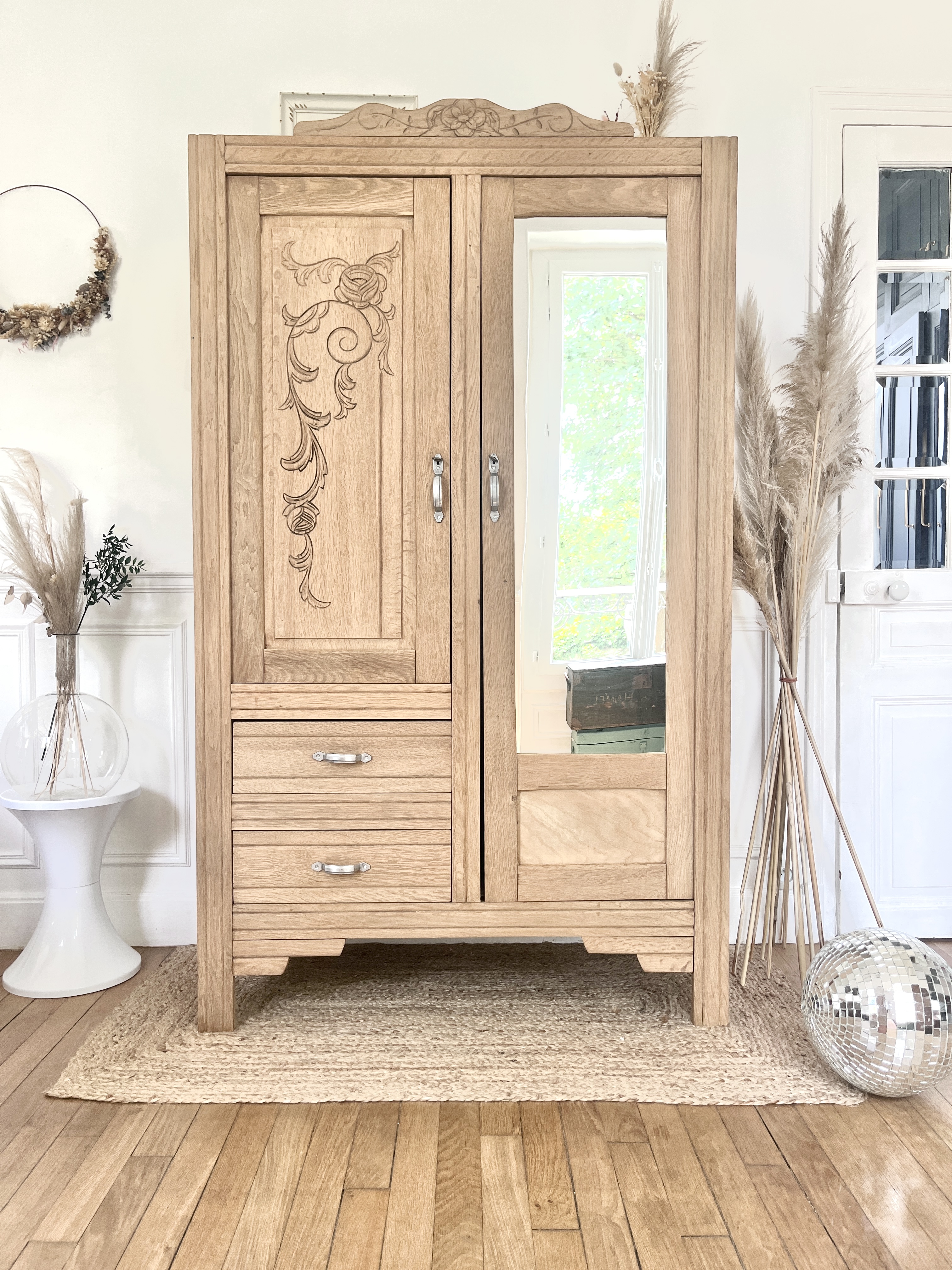 Armoire parisienne art déco 