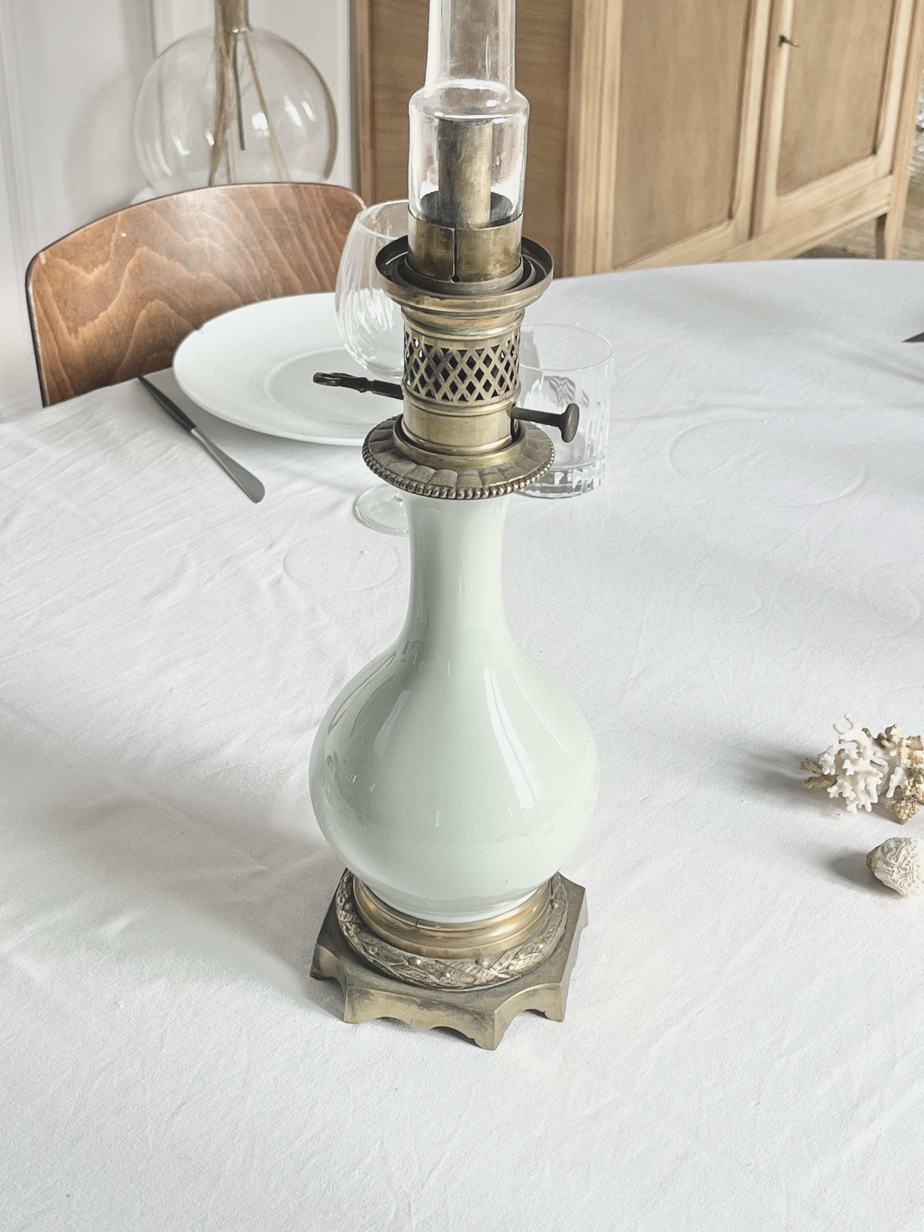 Lampe à huile vintage