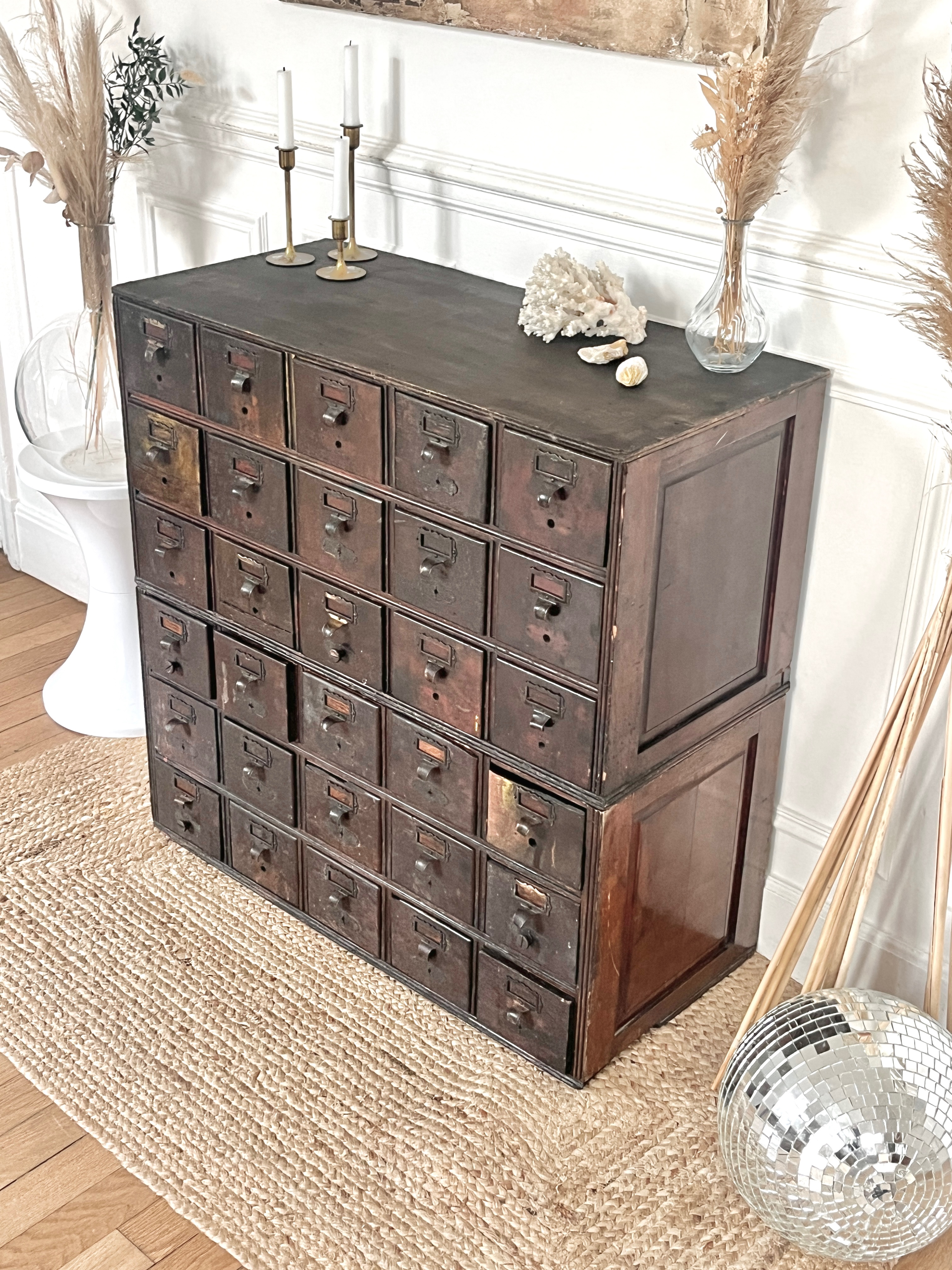 Meuble de métier début XXème siècle 