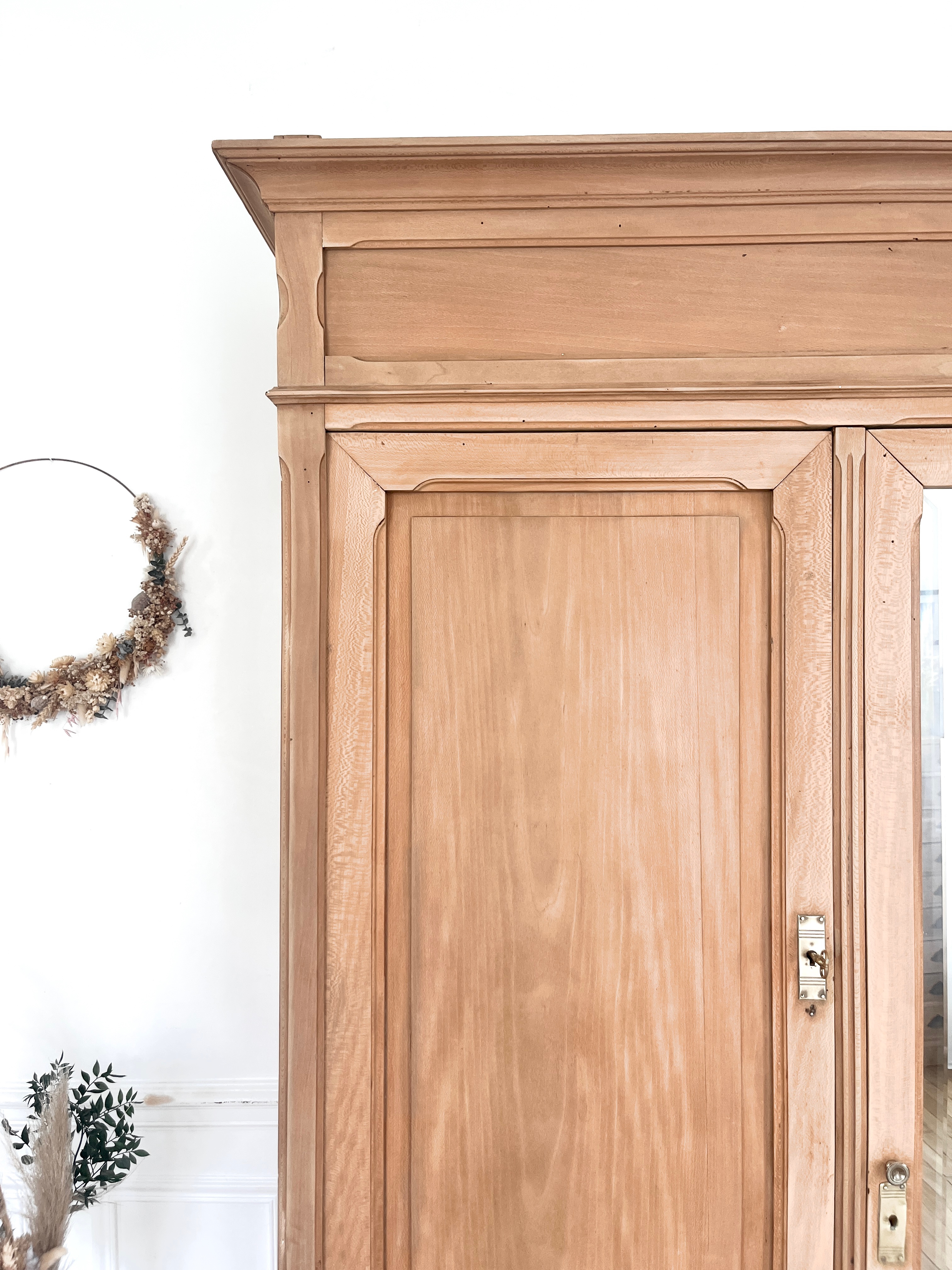 Armoire parisienne art déco ancienne restaurée