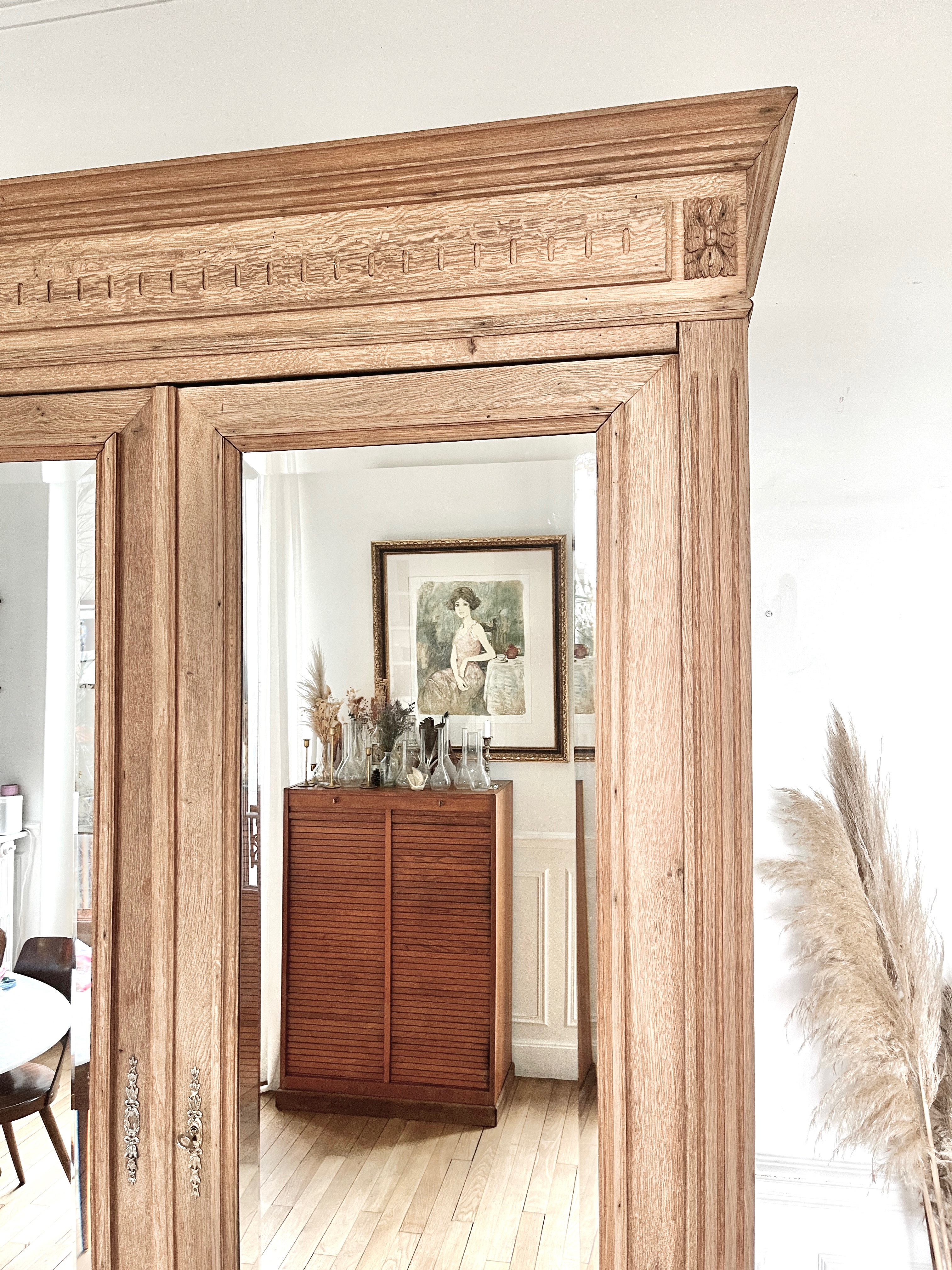 Armoire du 19eme siècle en chêne 