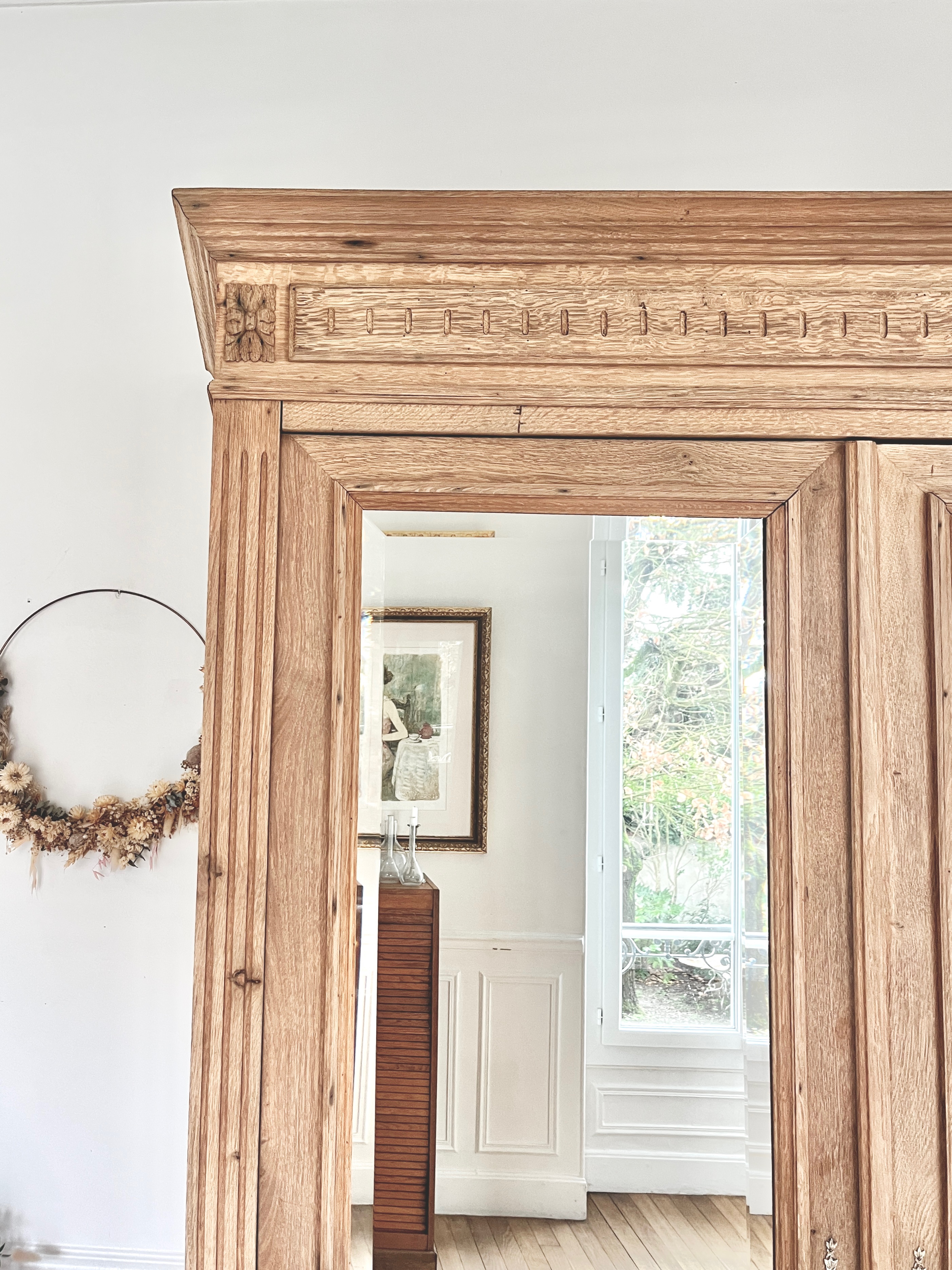 Armoire du 19eme siècle en chêne 