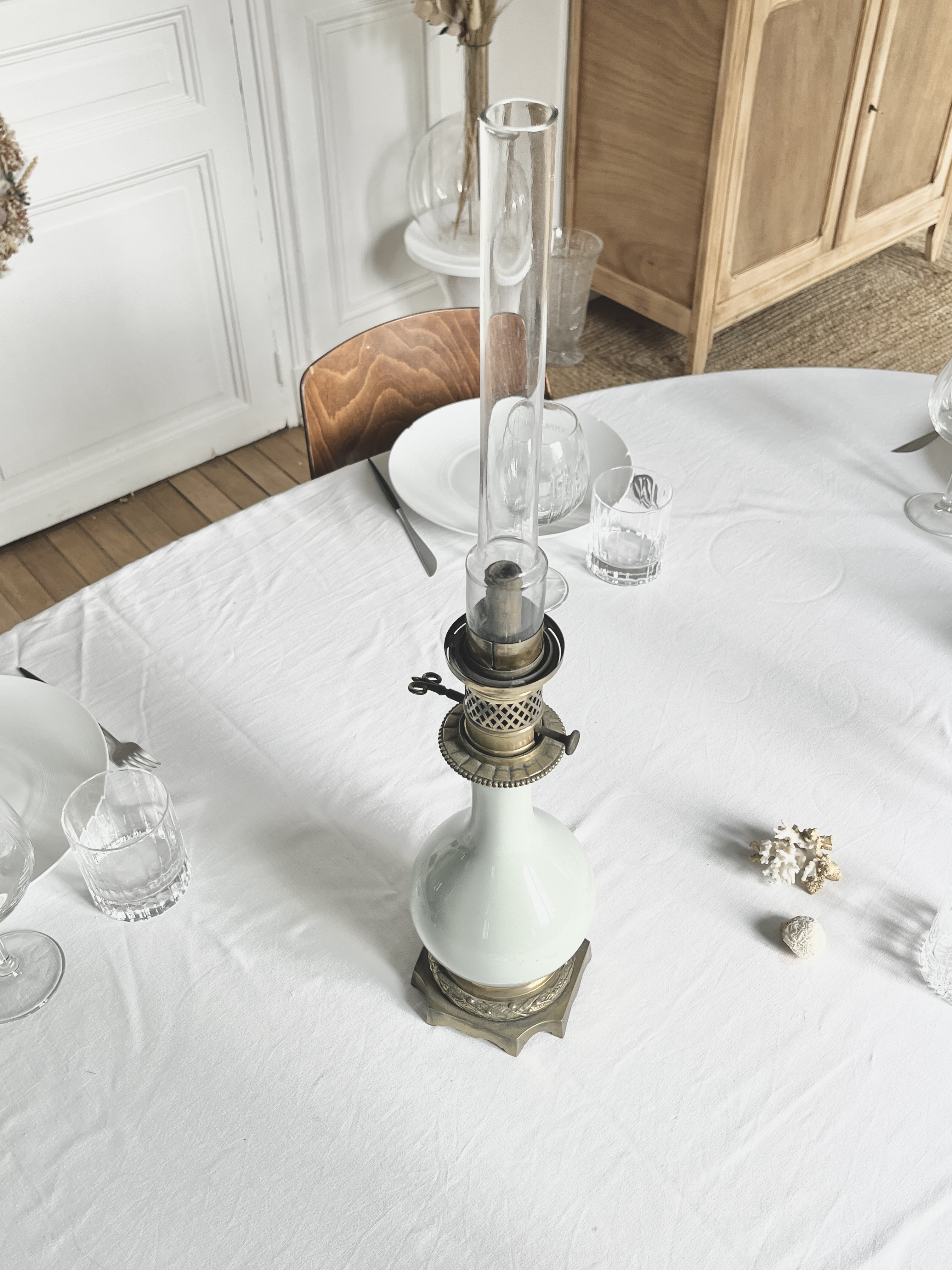 Lampe à huile vintage