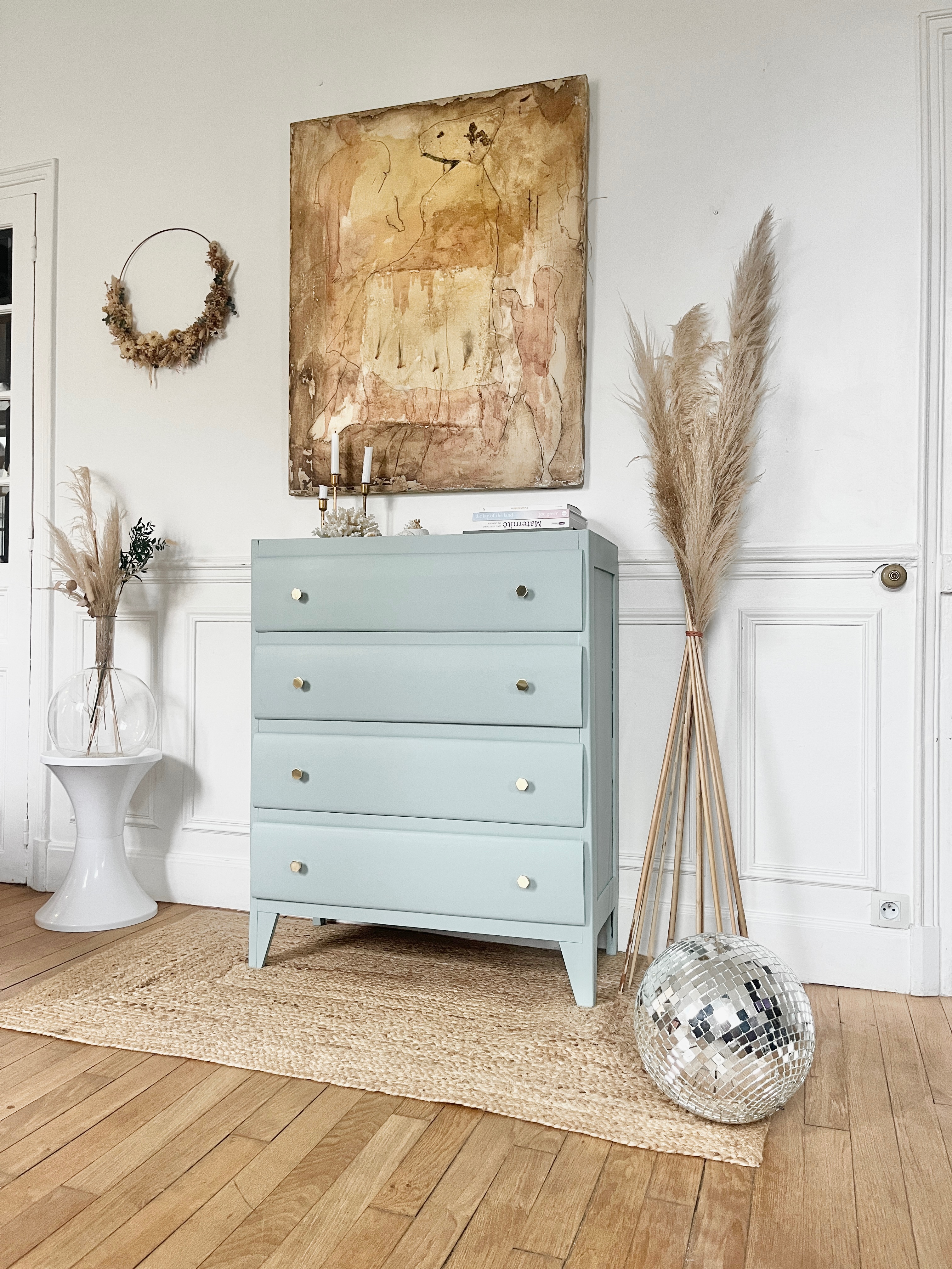 Commode année 50 restaurée 