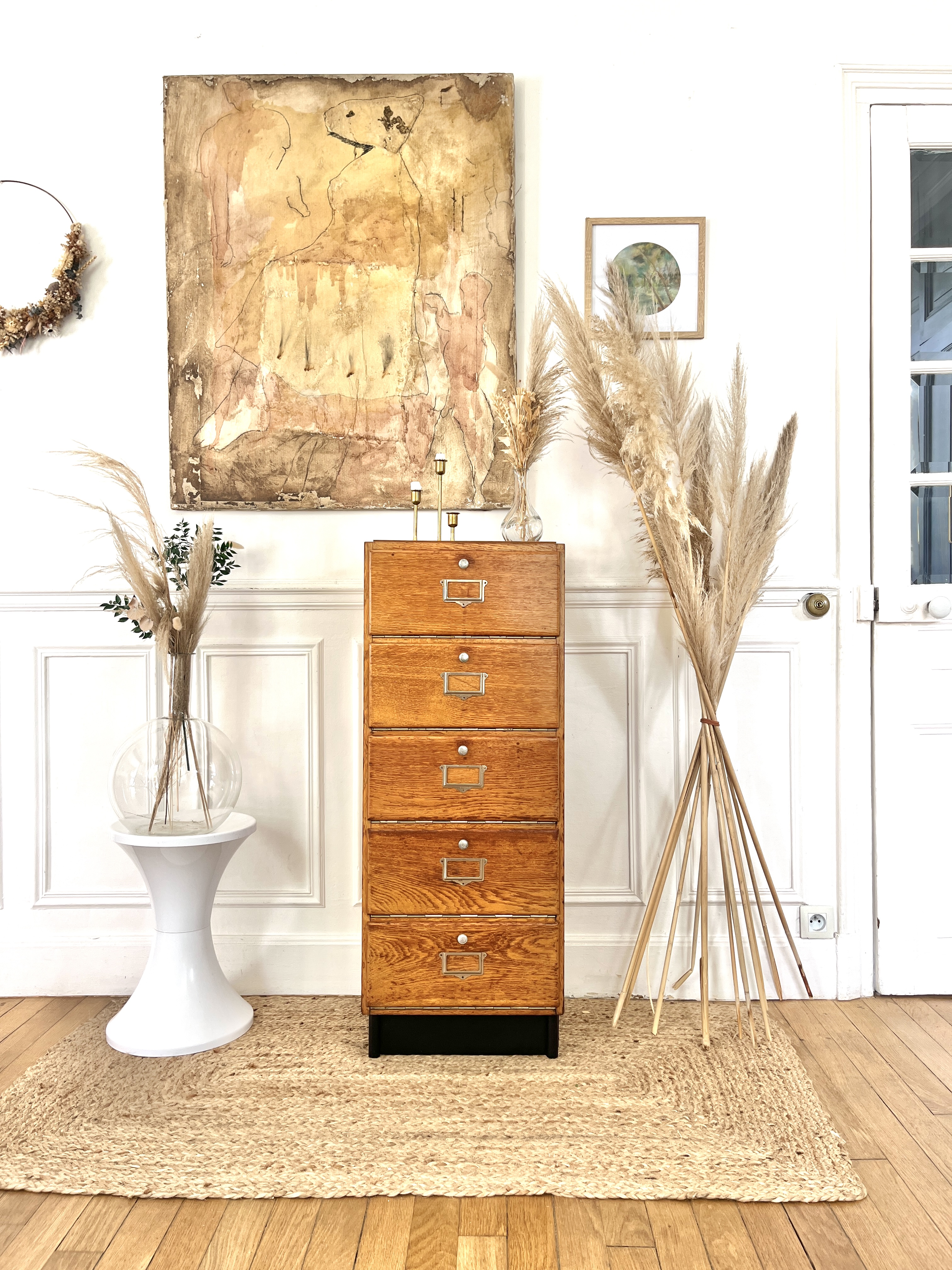 Meuble classeur année 50