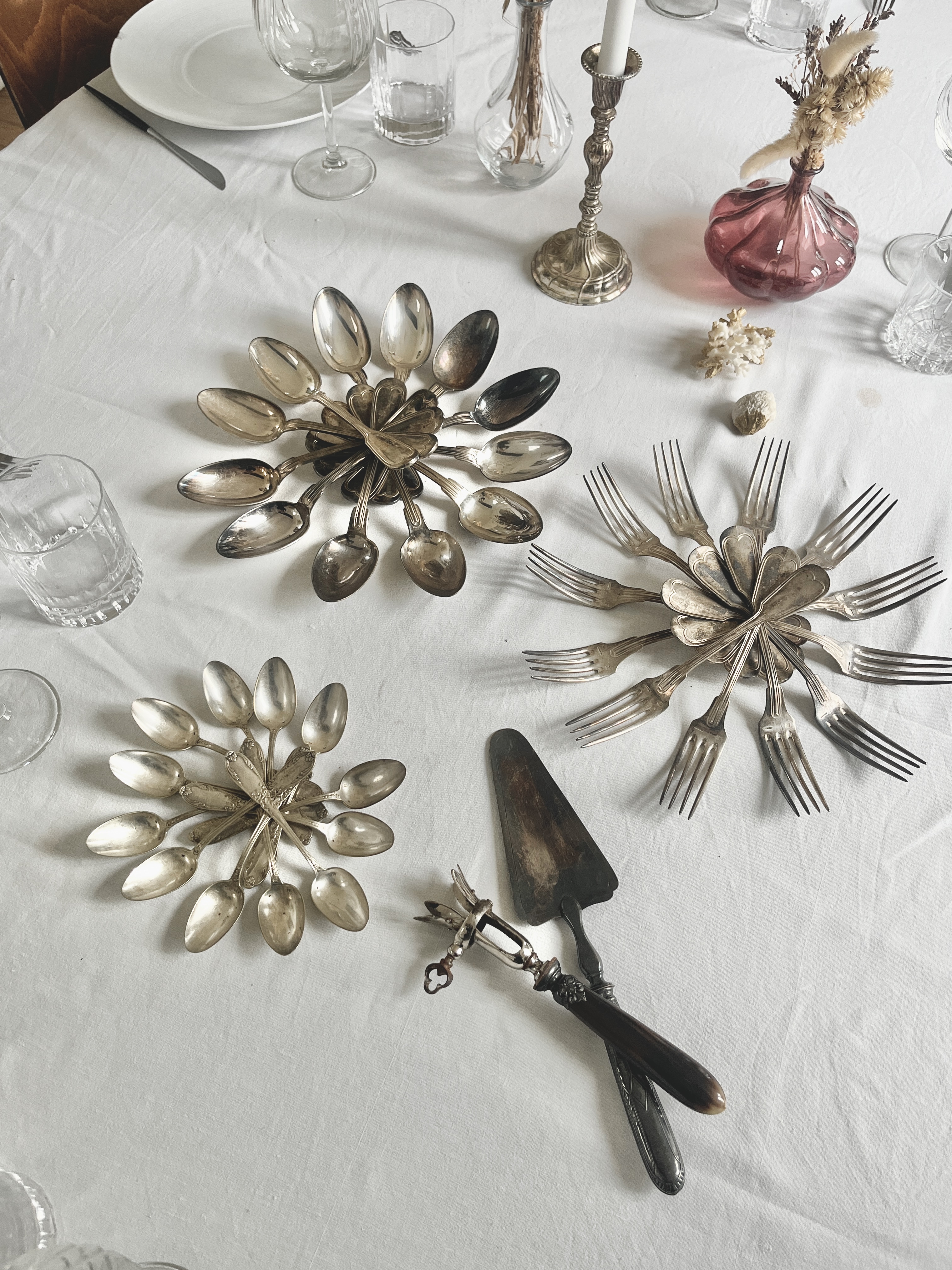 Fourchettes couverts vintage