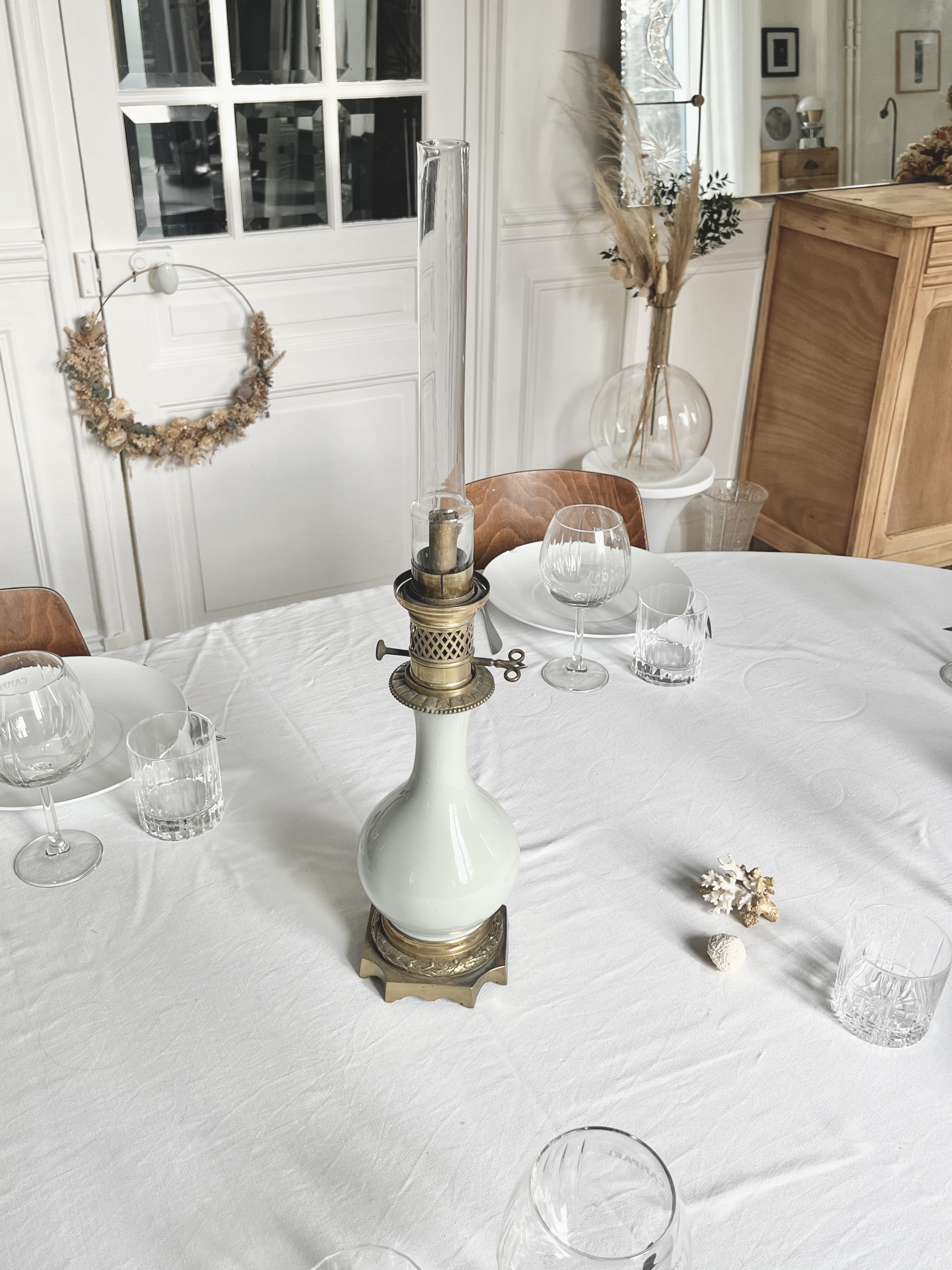 Lampe à huile vintage