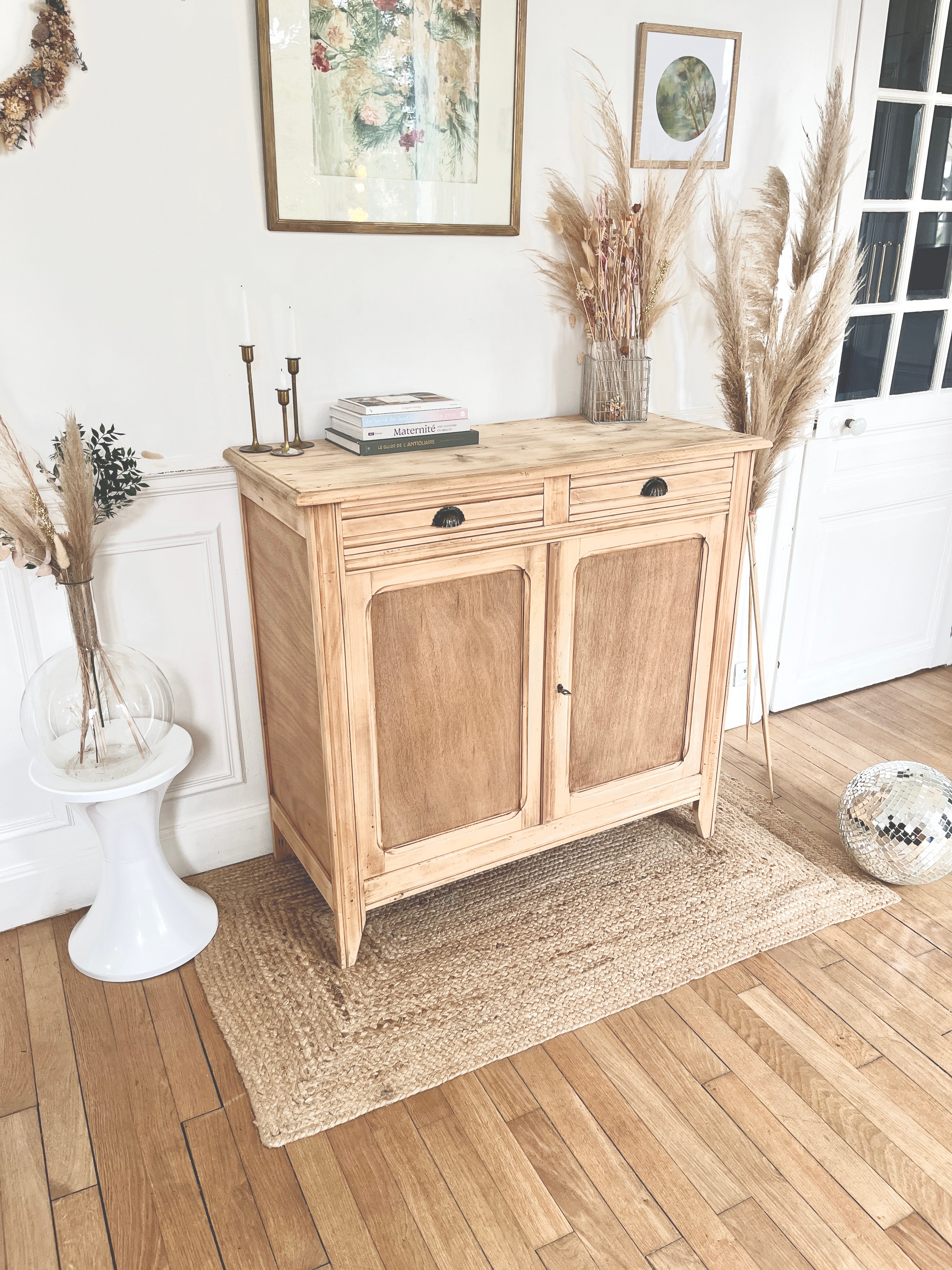 Buffet parisien restauré