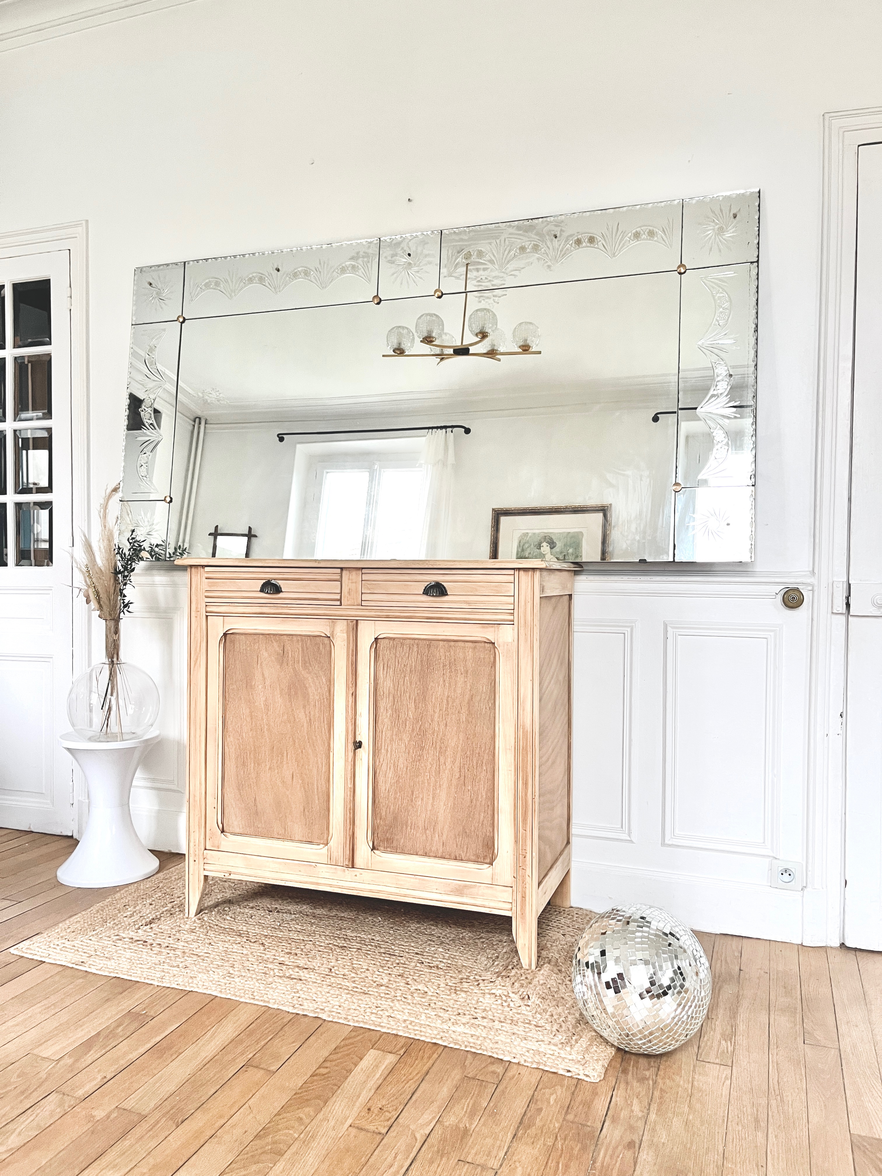 Majestueux miroir Art Déco 