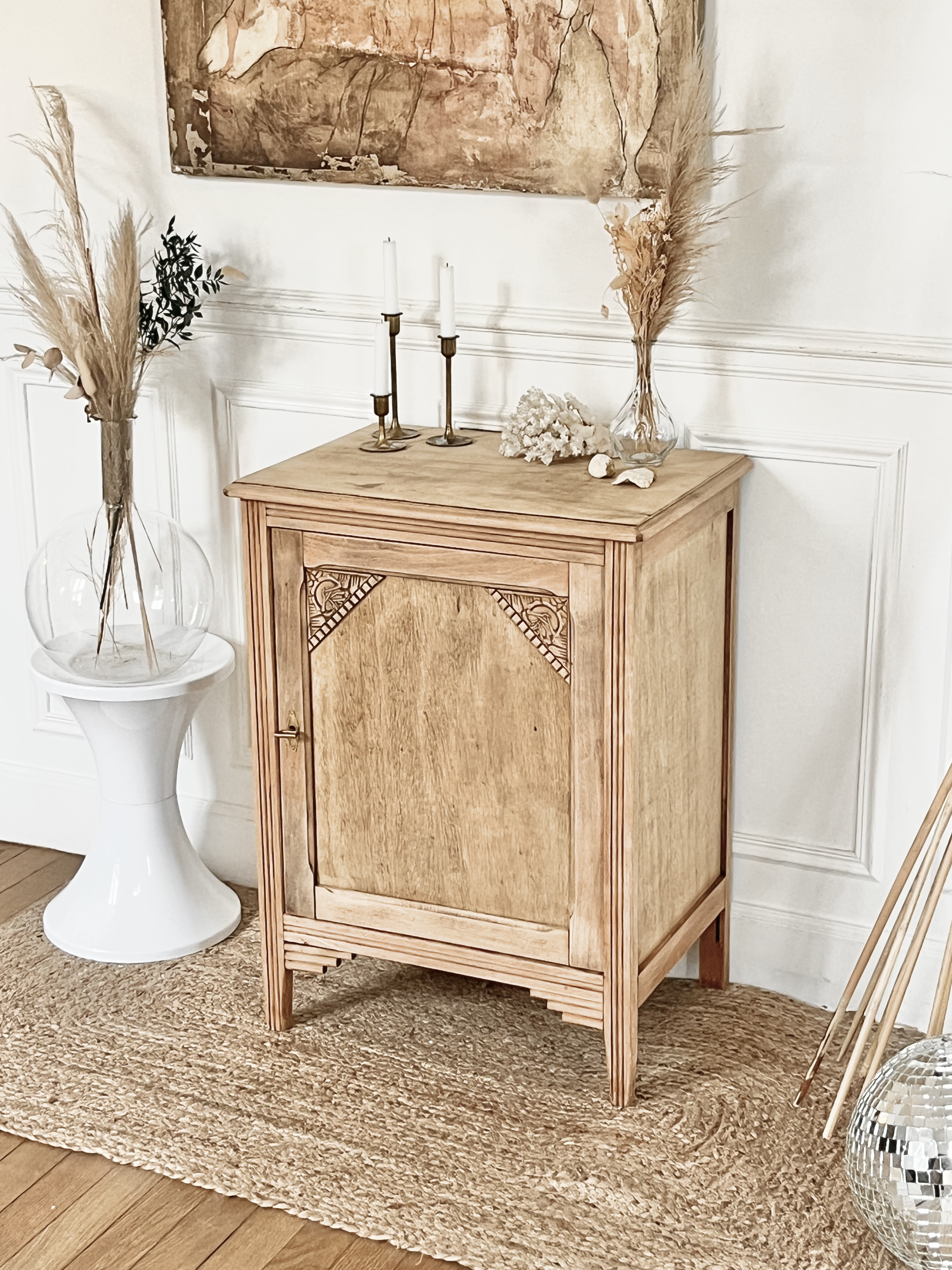 Confiturier art déco années 30 