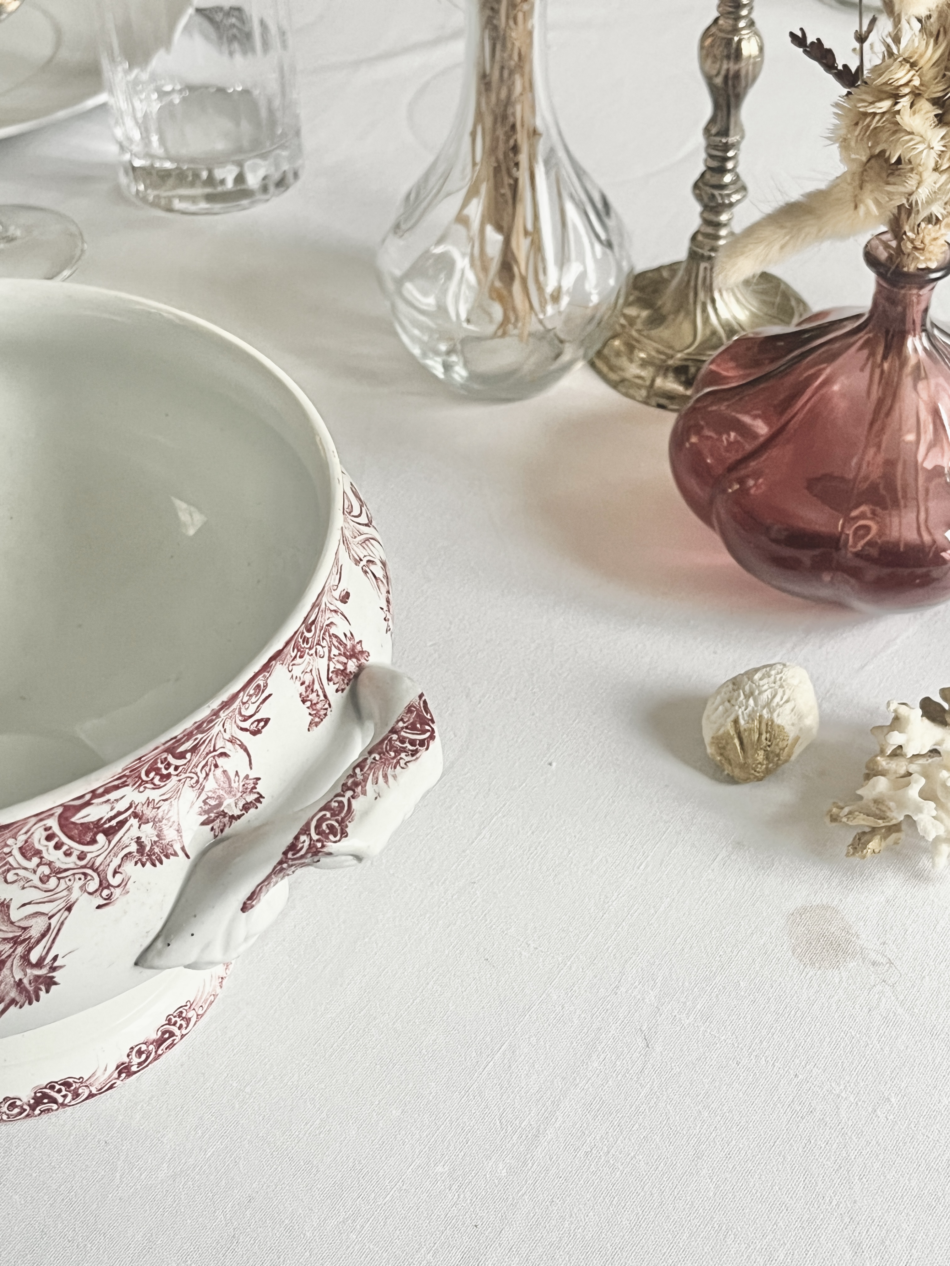 Soupière vintage en Terre de fer 