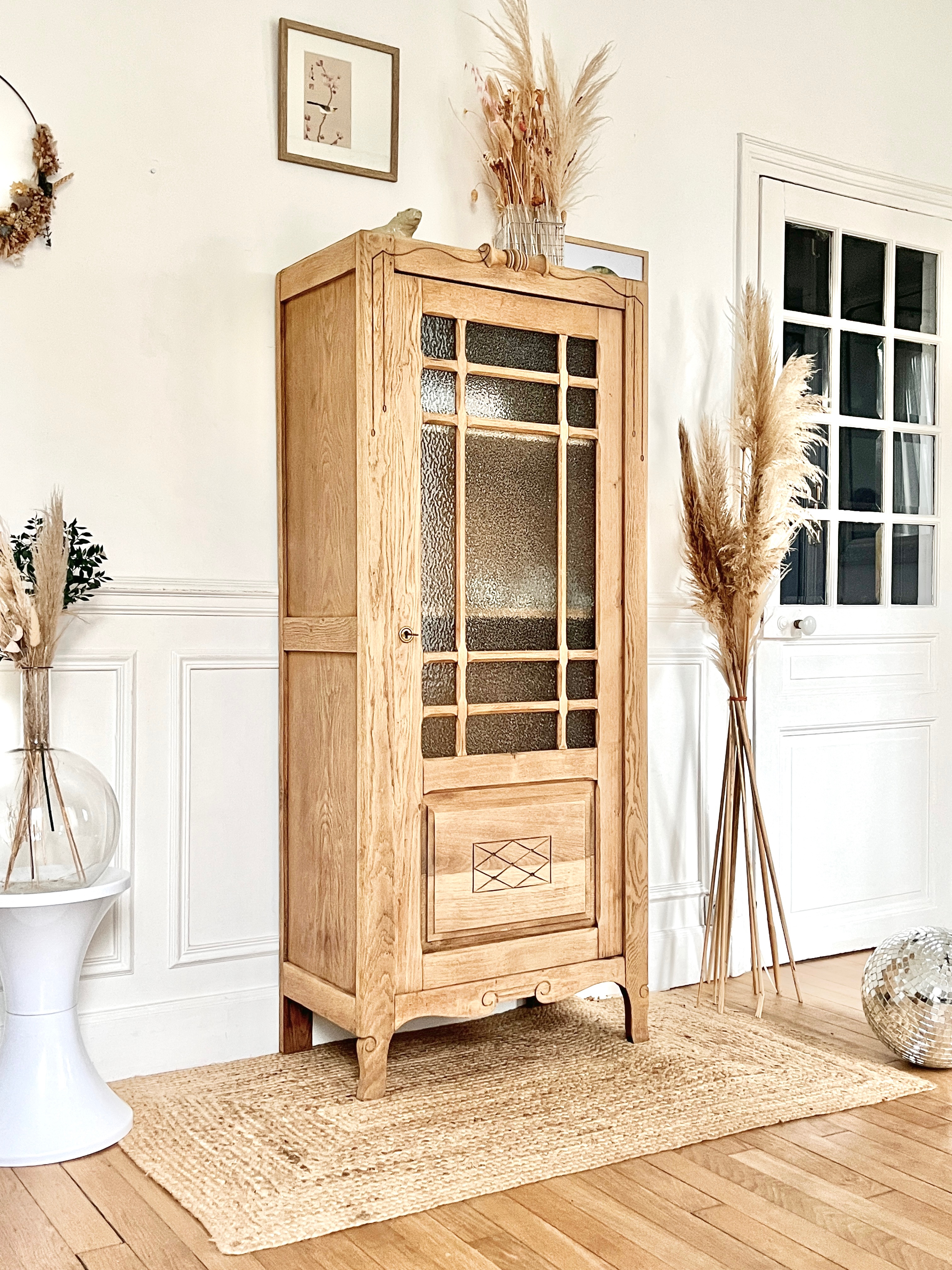 Armoire vitrée Art déco années 30 