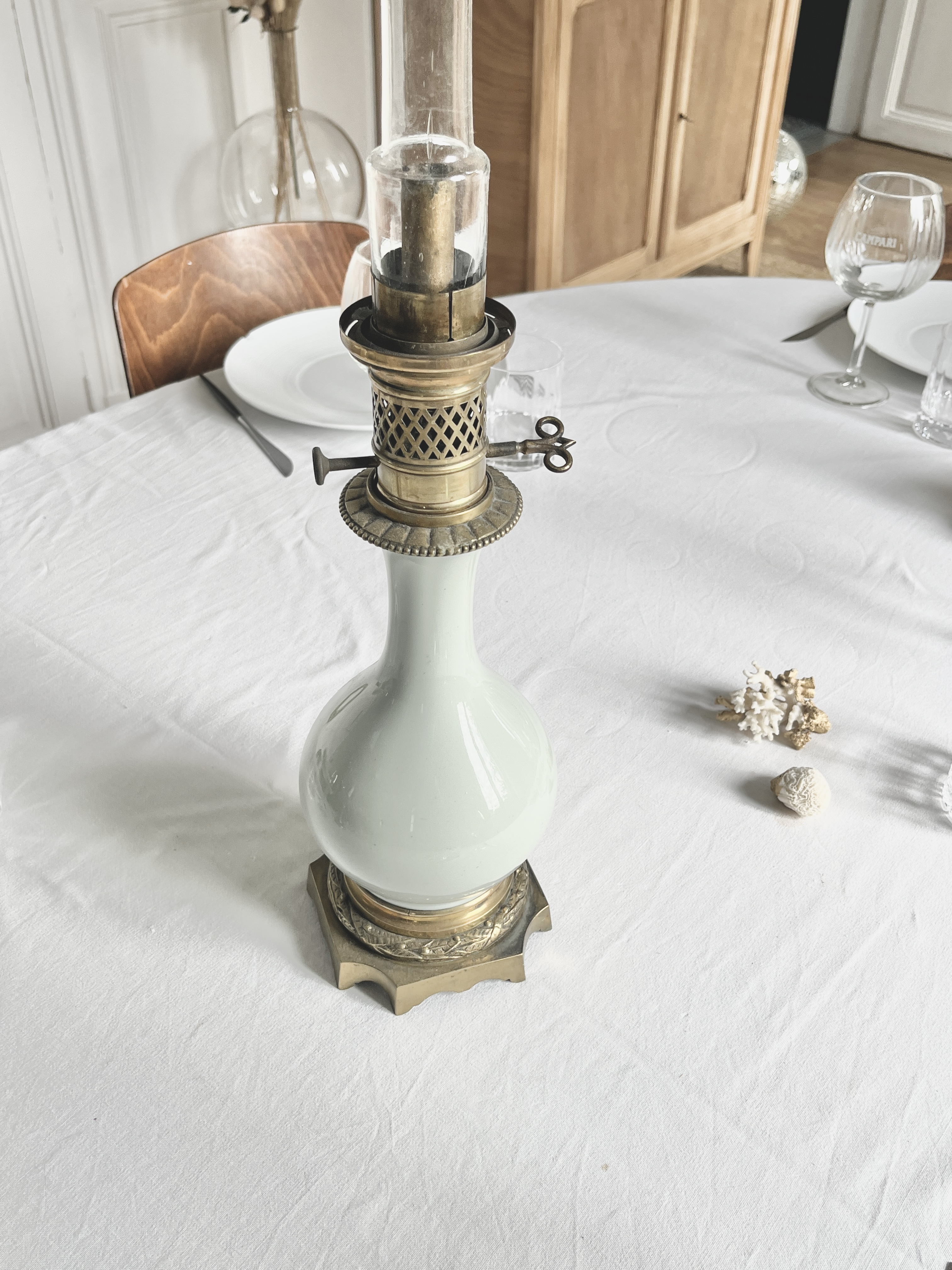 Lampe à huile vintage