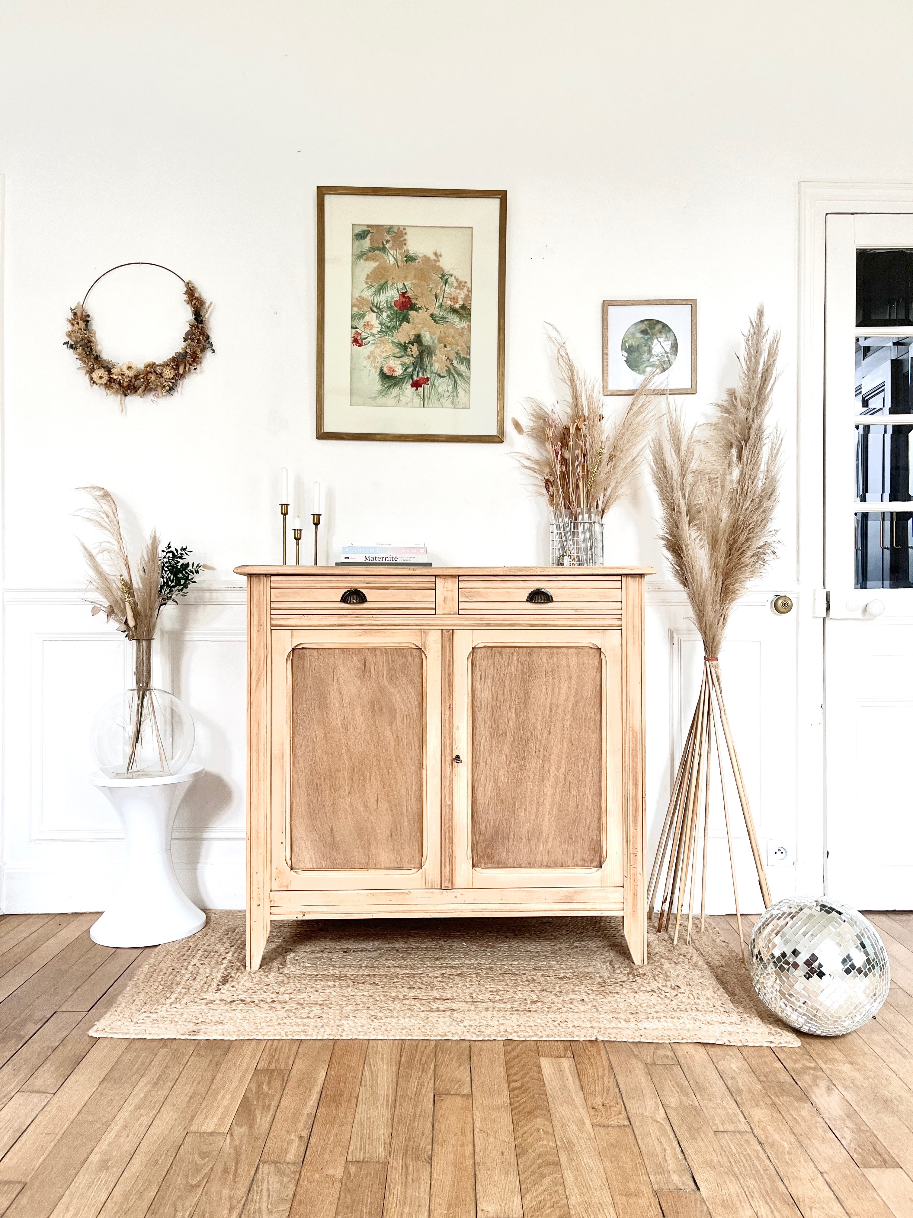 Buffet parisien restauré