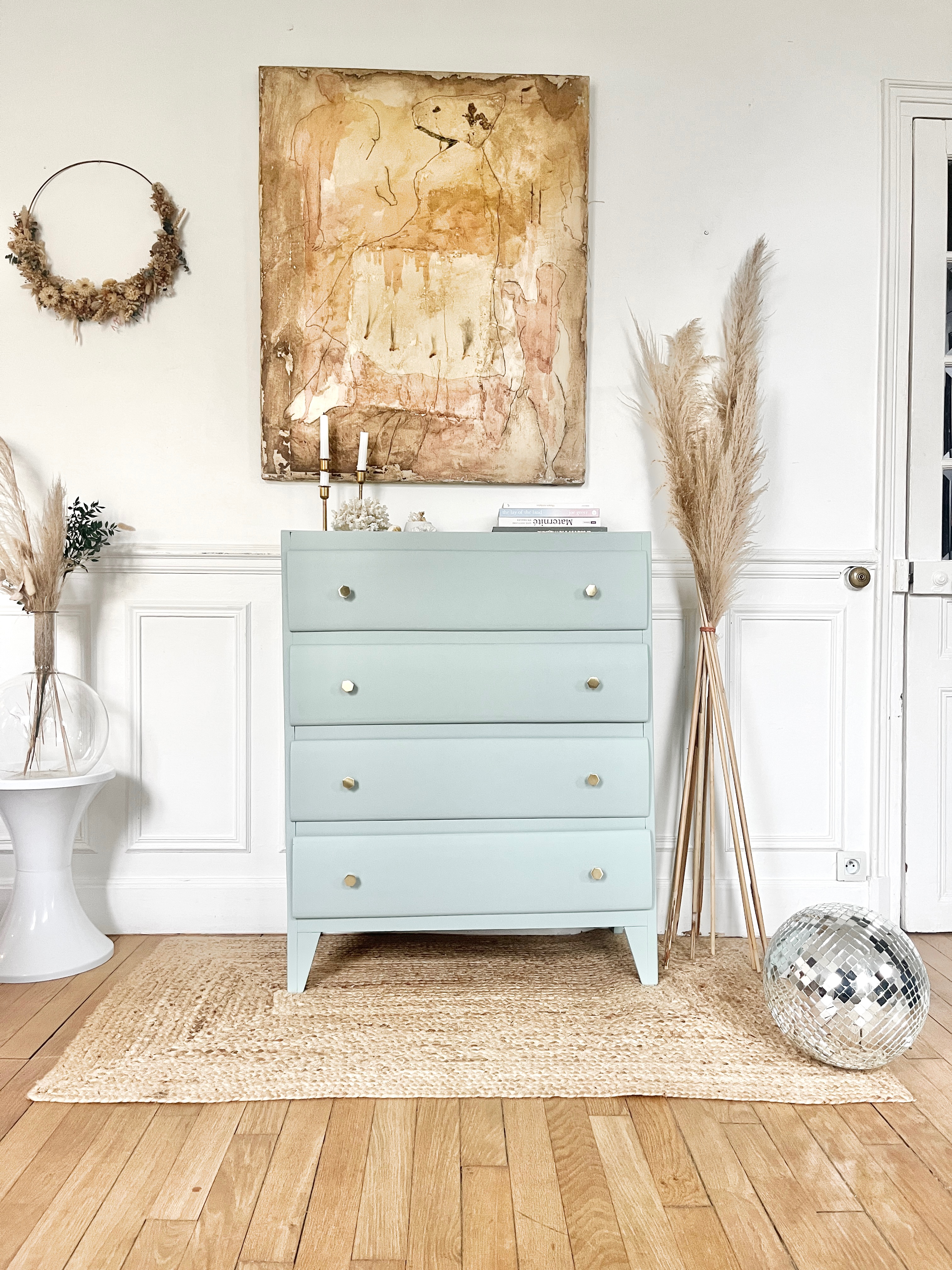 Commode année 50 restaurée 