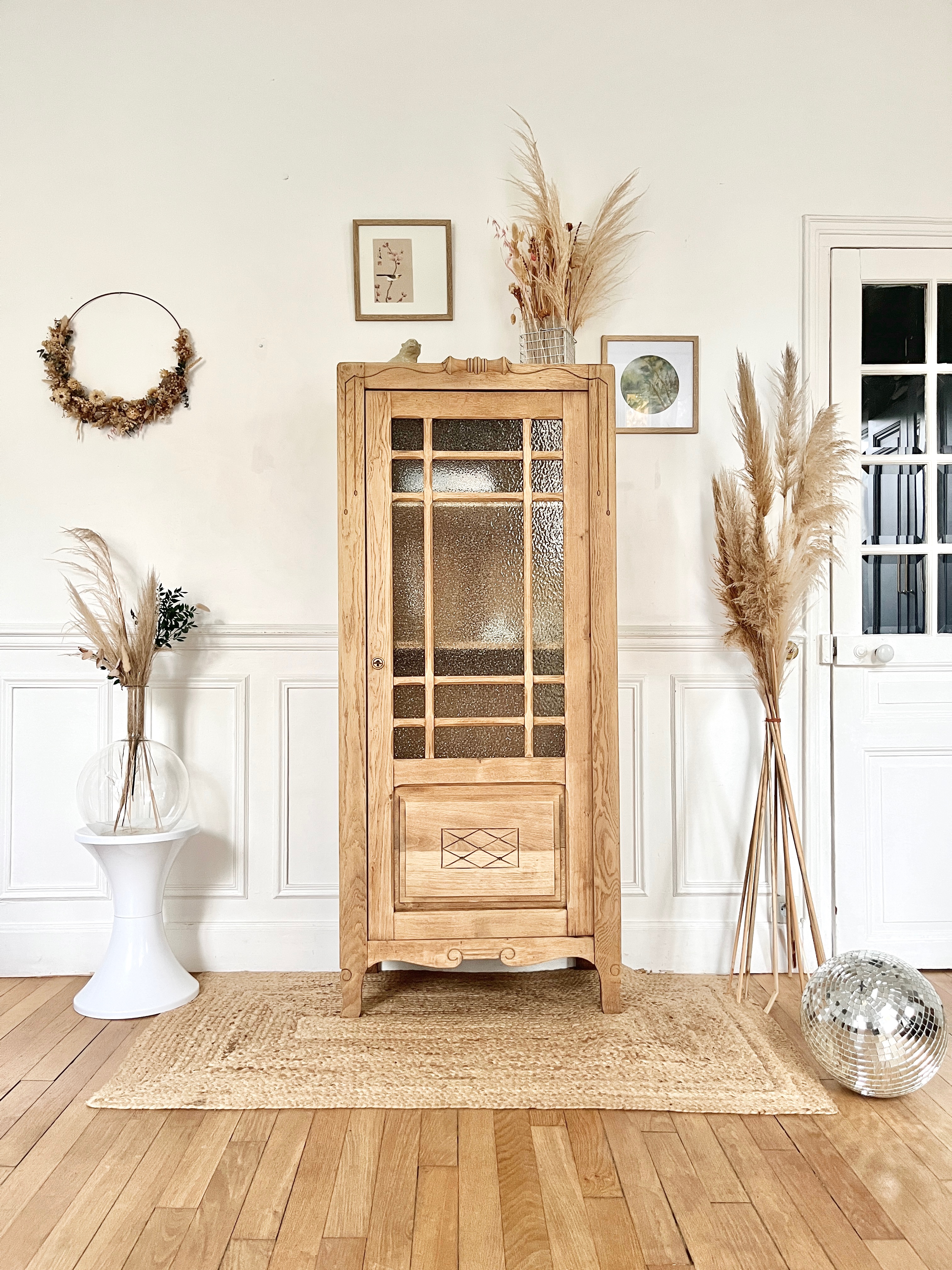 Armoire vitrée Art déco années 30