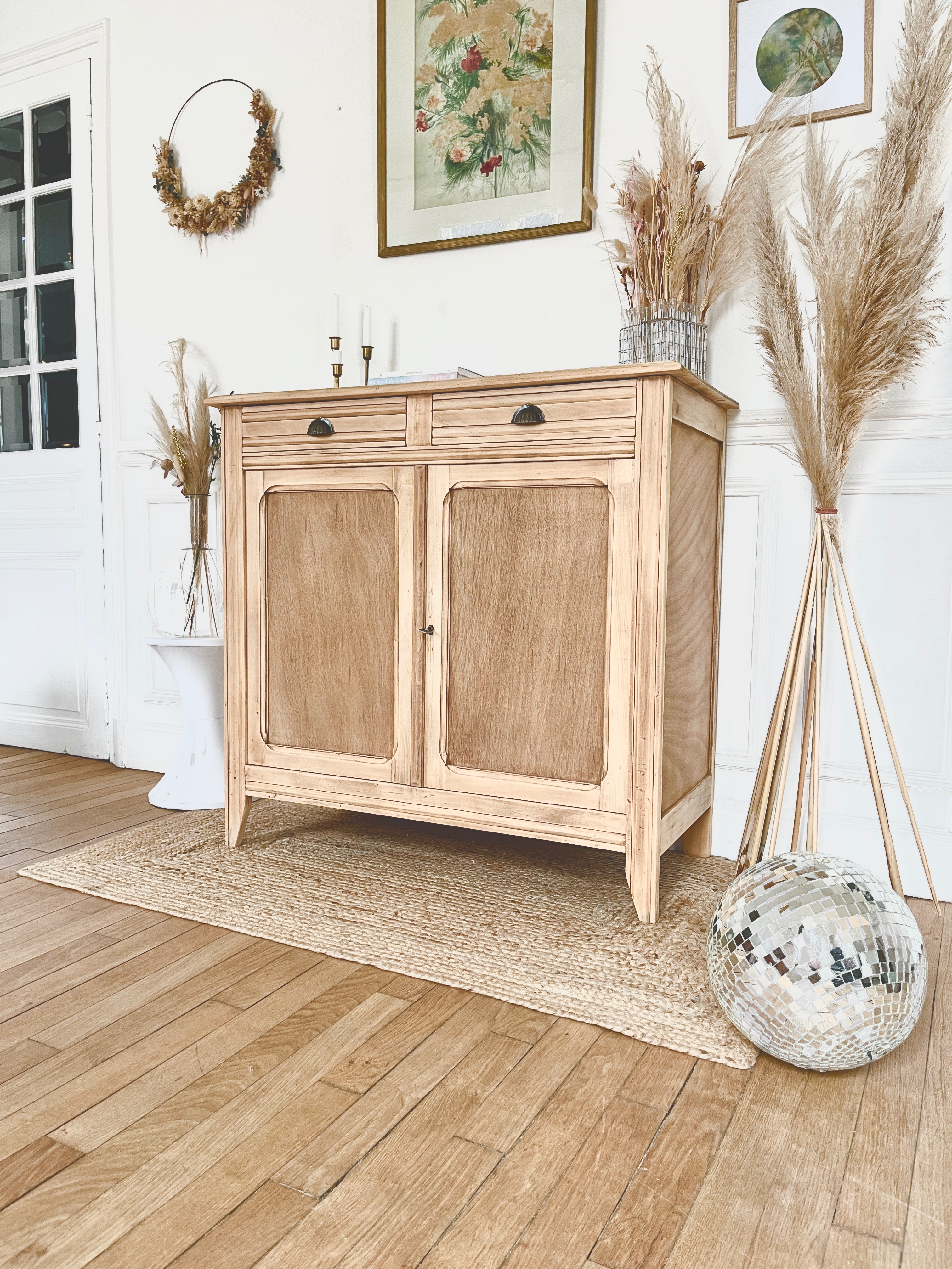 Buffet parisien restauré