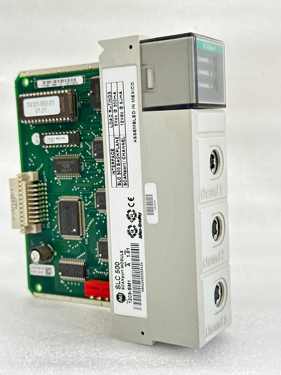  Allen-Bradley SLC 500 1203-SM1  SCAN port Communications Module