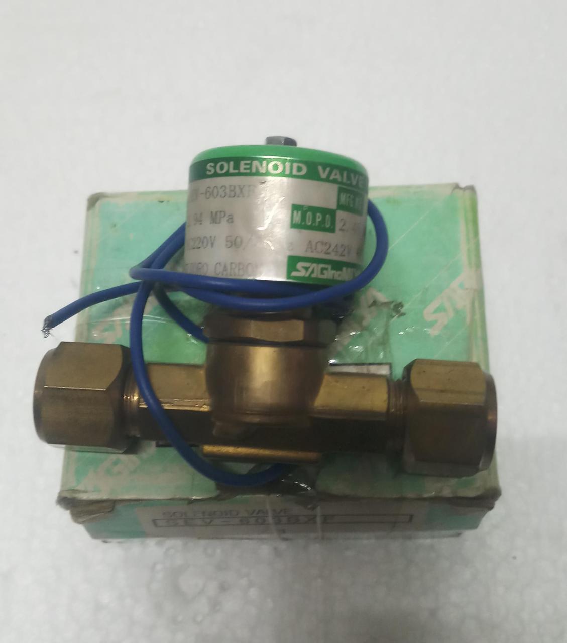 SAGINOMIYA  SEV-603BXF SOLENOID VALVE MADE IN JAPAN