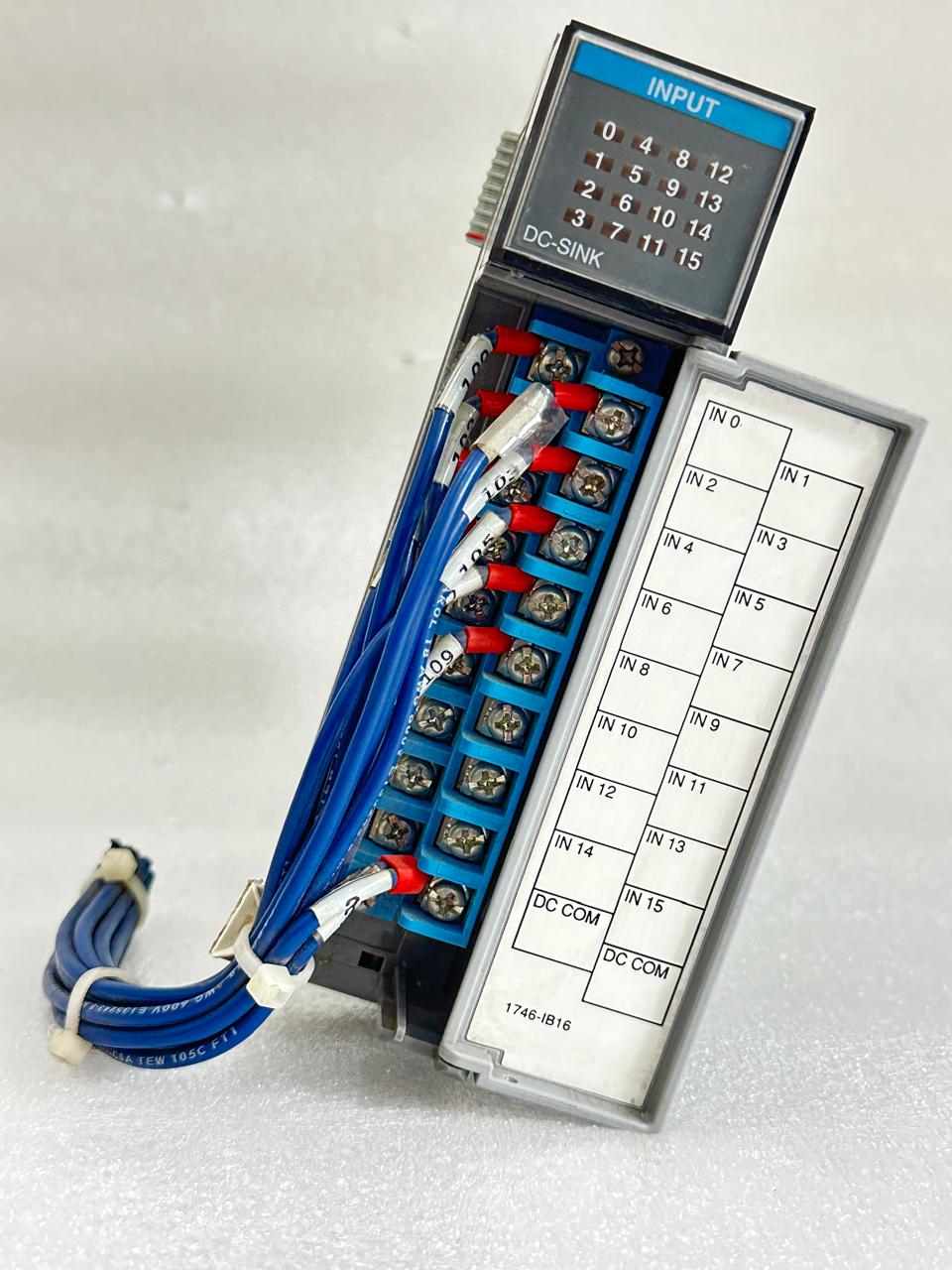Allen-Bradley  SLC 500 1746-IB16 is a DC digital input module