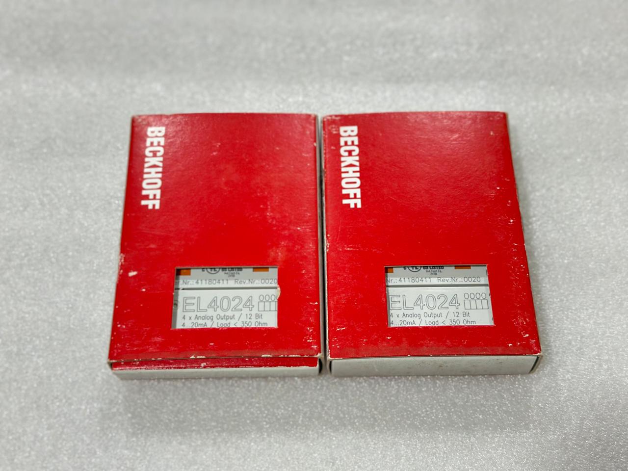 BECKHOFF EL4024 LOT OF 4 PCS