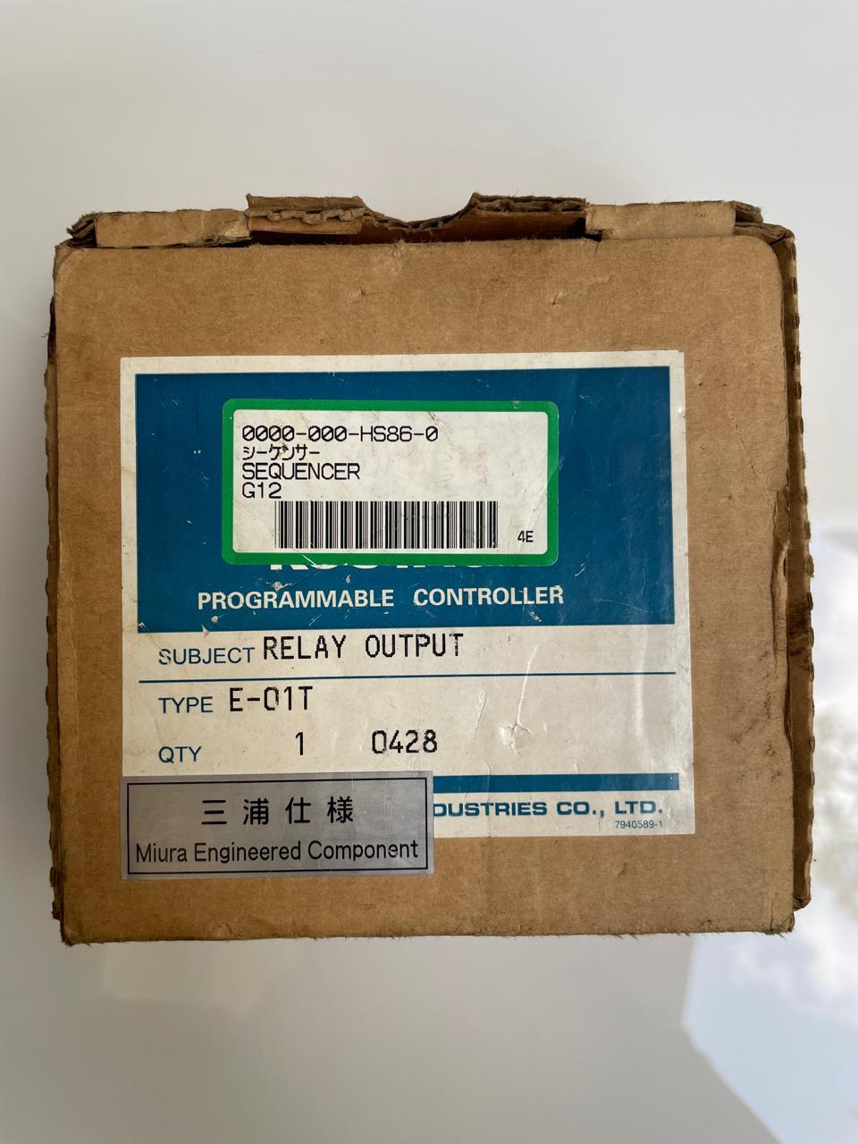 Koyo Electronics Kostac E-01T-4157 Relay Output Programmable Controller