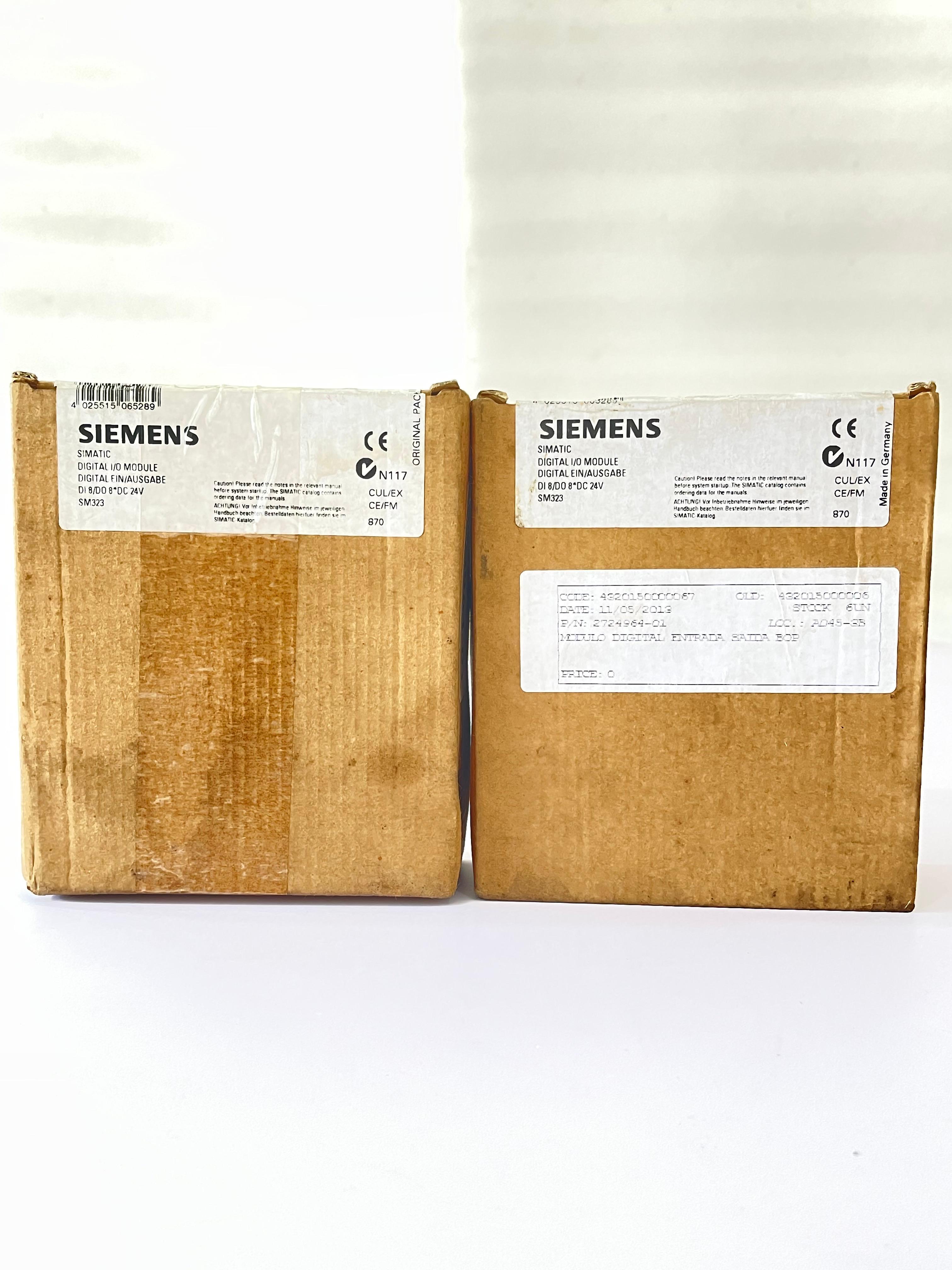 SIEMENS SIMATIC S7-300 6ES7 323-1BH01-0AA0 DIGITAL I/O MODULE