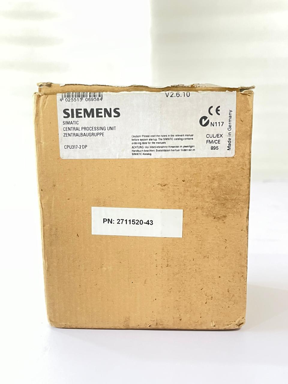 NEW CPU317-2DP 6ES7 317-2AJ10-0AB0