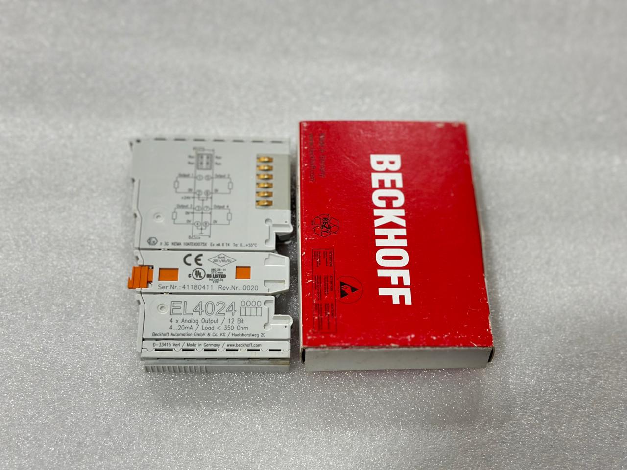 BECKHOFF EL4024 LOT OF 4 PCS