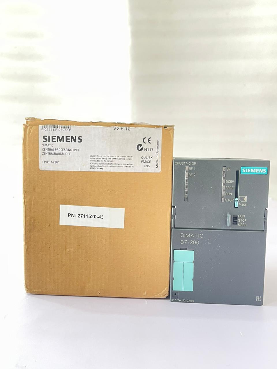 NEW CPU317-2DP  6ES7 317-2AJ10-0AB0