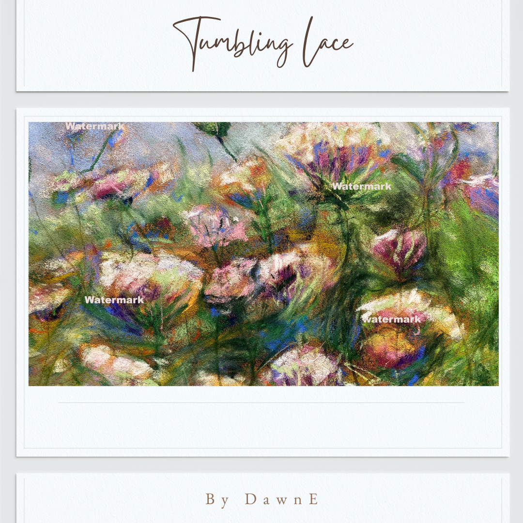 Tumbling Lace 8 x 10 Photo Print Unframed