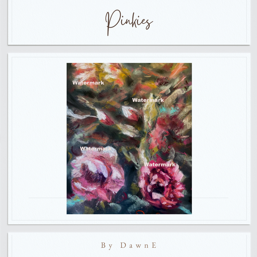 Pinkies 8 x 10 Photo Print Unframed