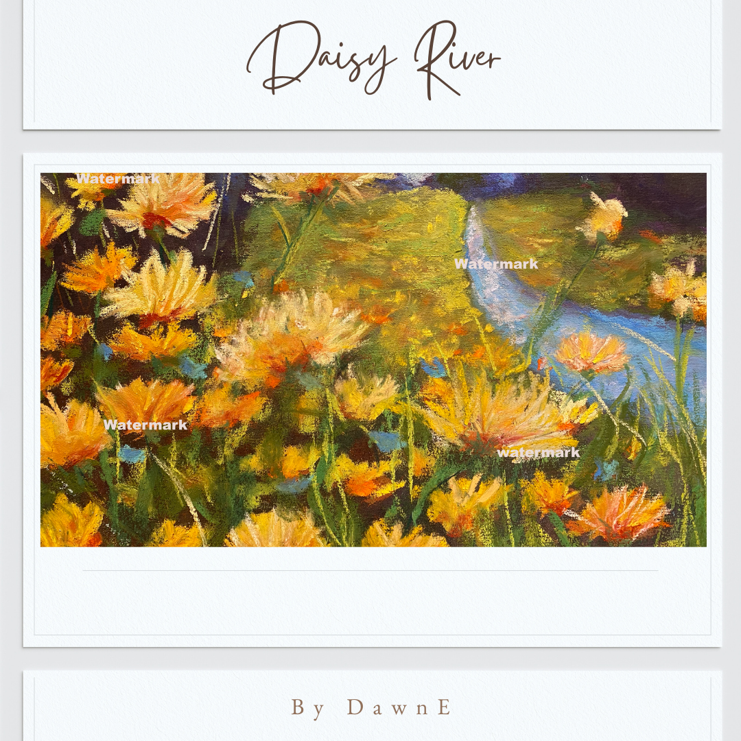 Daisy River 8 x 10 Print unframed