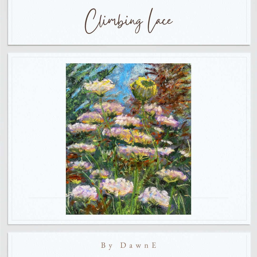 Climbing Lace 8 x 10 Photo Print unframed