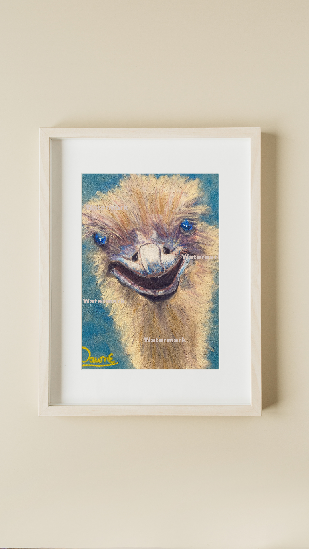 Oddette 8 x 10 Print Unframed