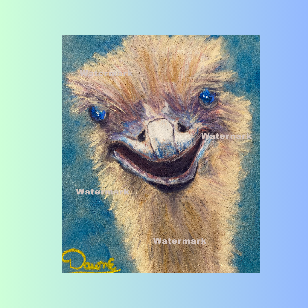 Oddette 8 x 10 Print Unframed