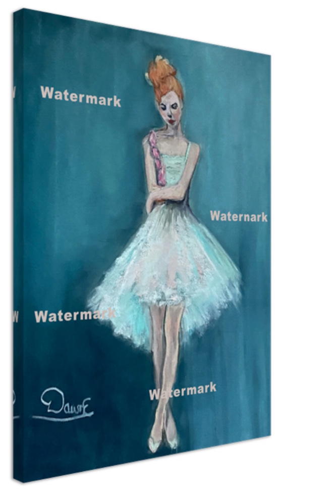 "Mysty" 9 x 12 Pastel Painting Unframed 